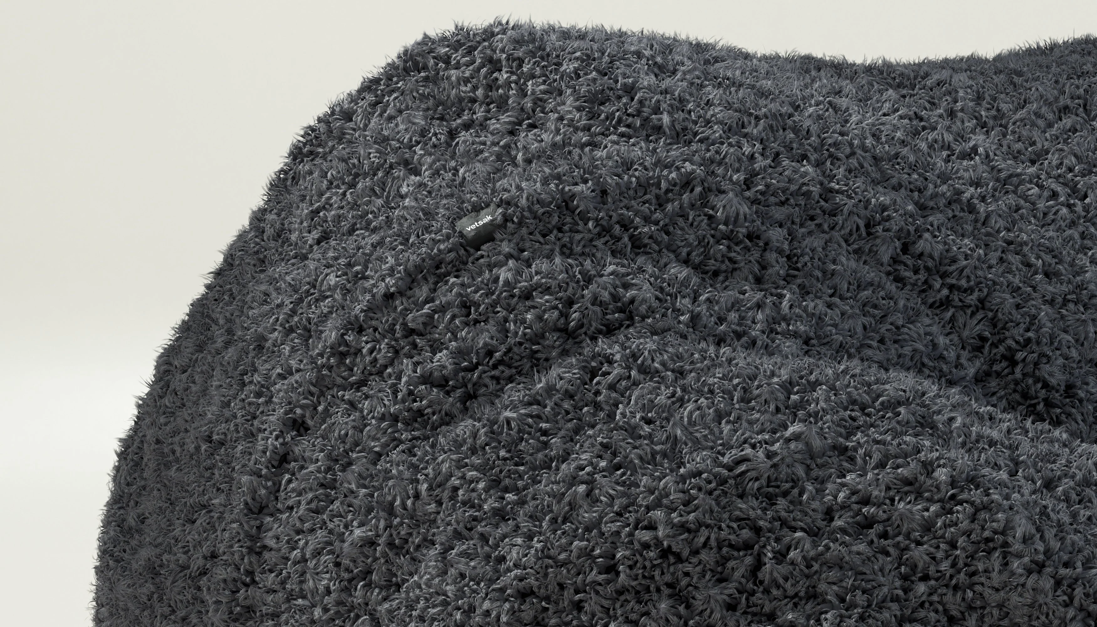 vetsak | Sitzsack Large - Doodle - Dark Grey - Image 3