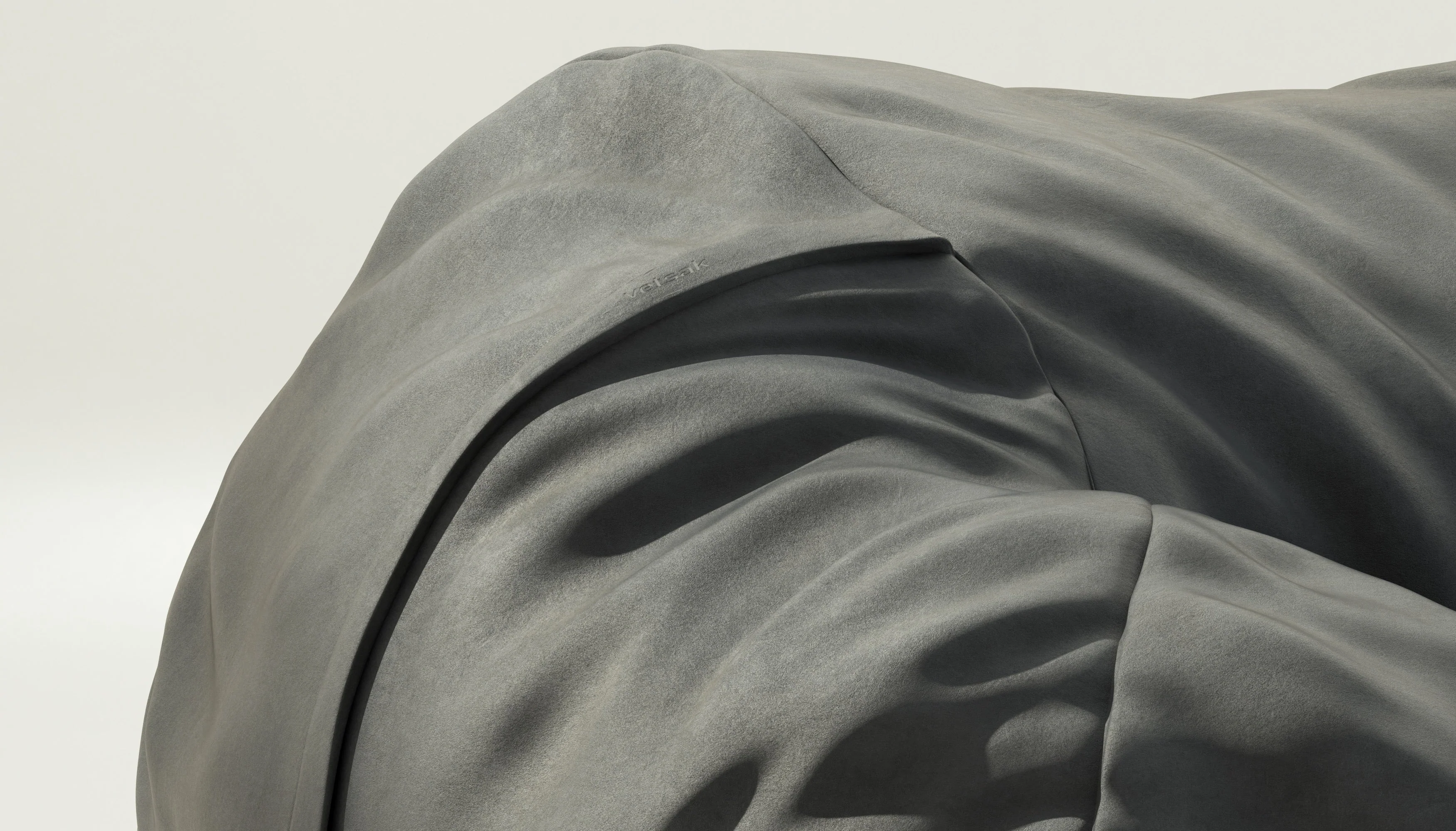 vetsak | Sitzsack Large - Leather - Dark Grey - Image 3