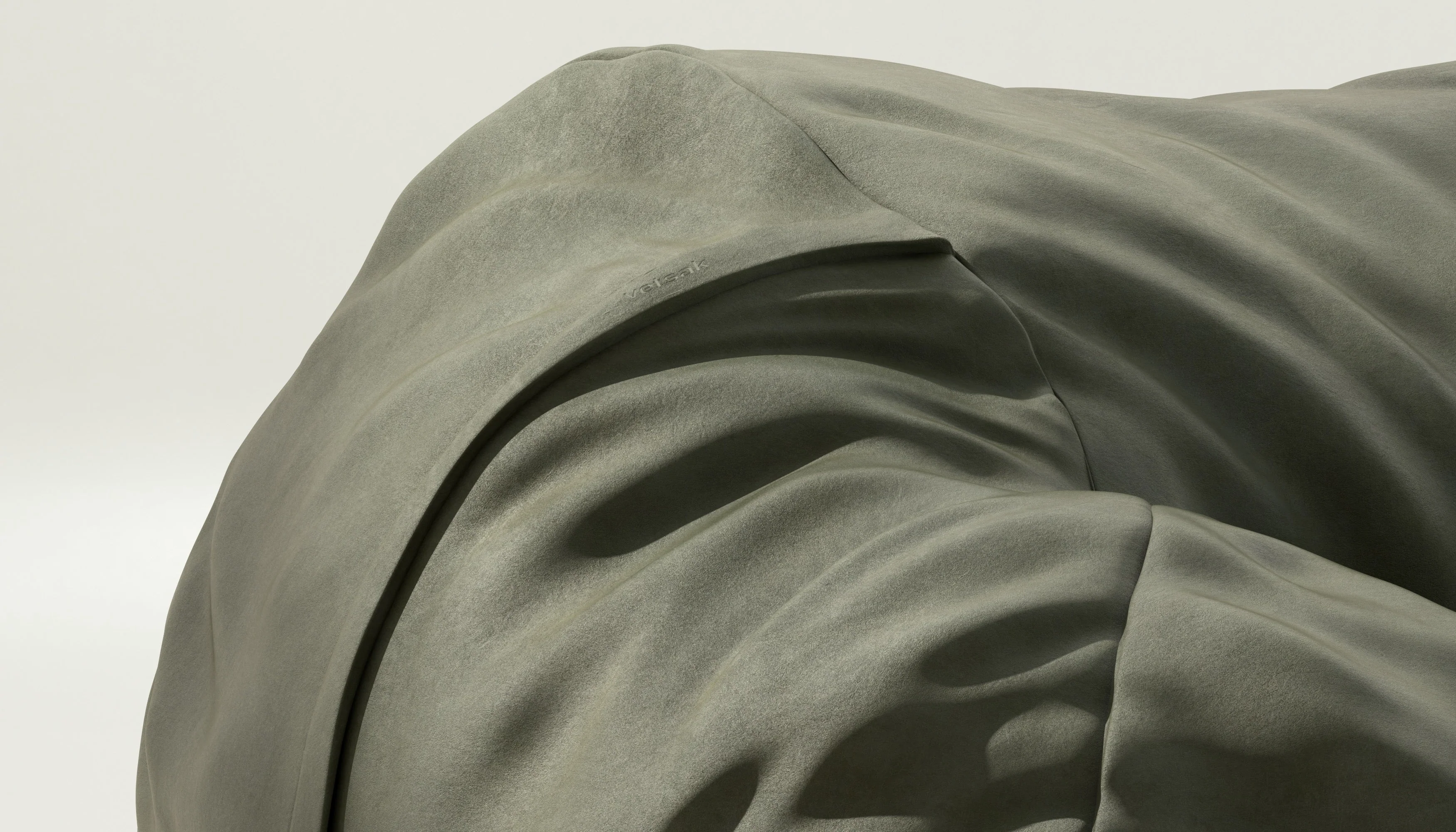 vetsak | Sitzsack Large - Leather - Olive - Image 3