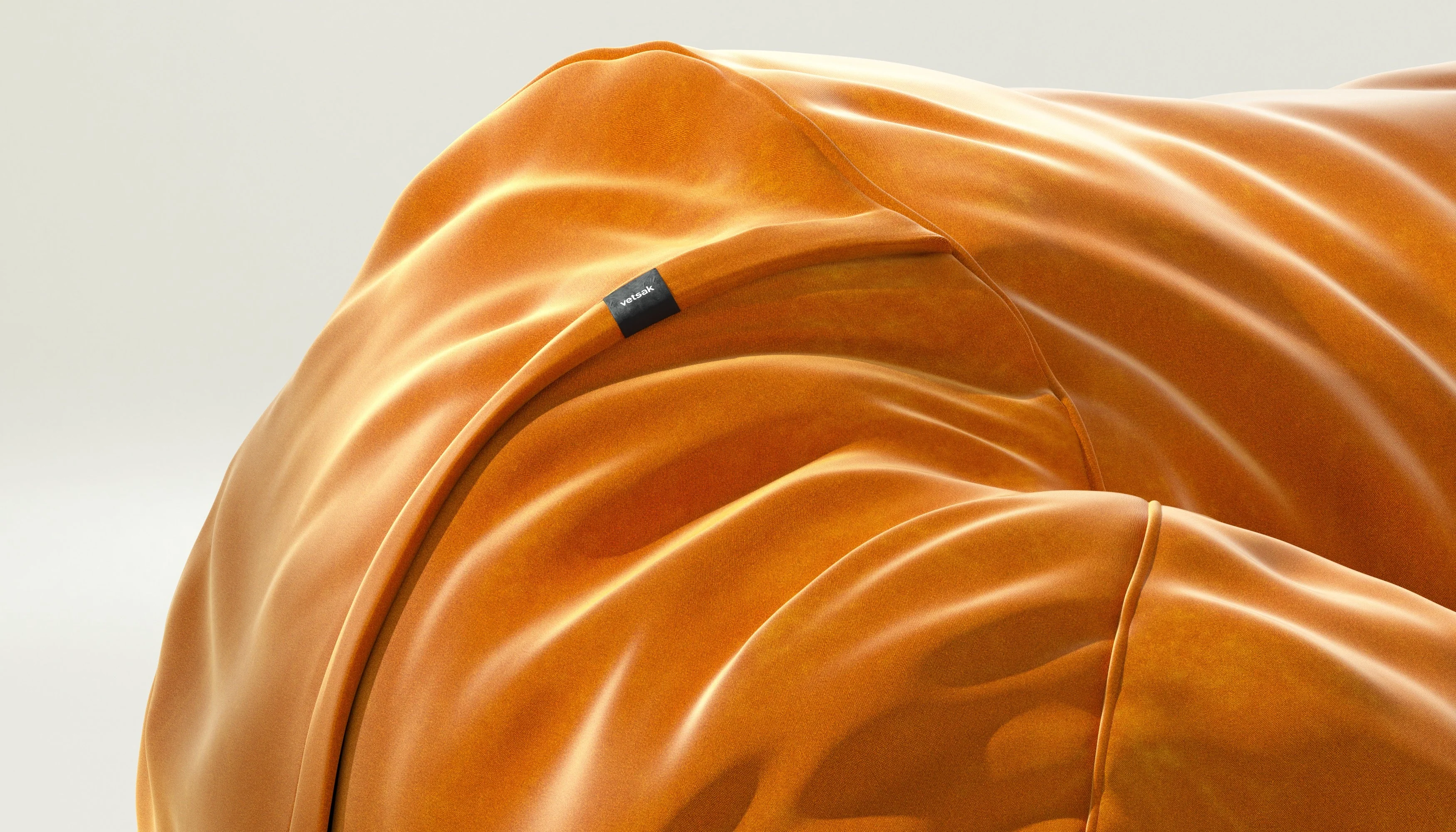 vetsak | Sitzsack Large - Suave - Orange Blaze - Image 3