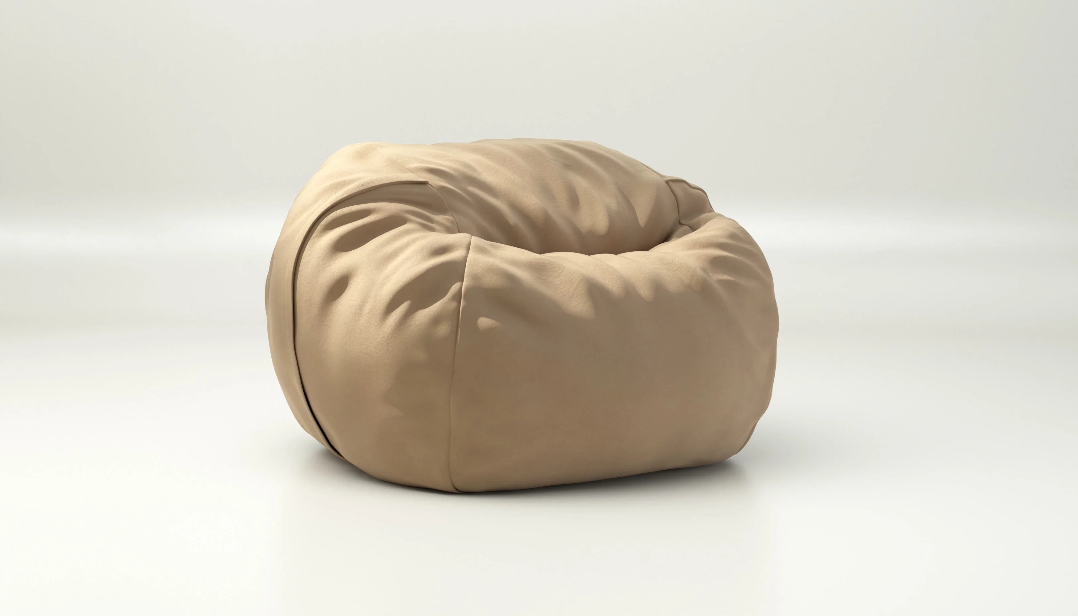 vetsak | Sitzsack Medium - Leather - Beige