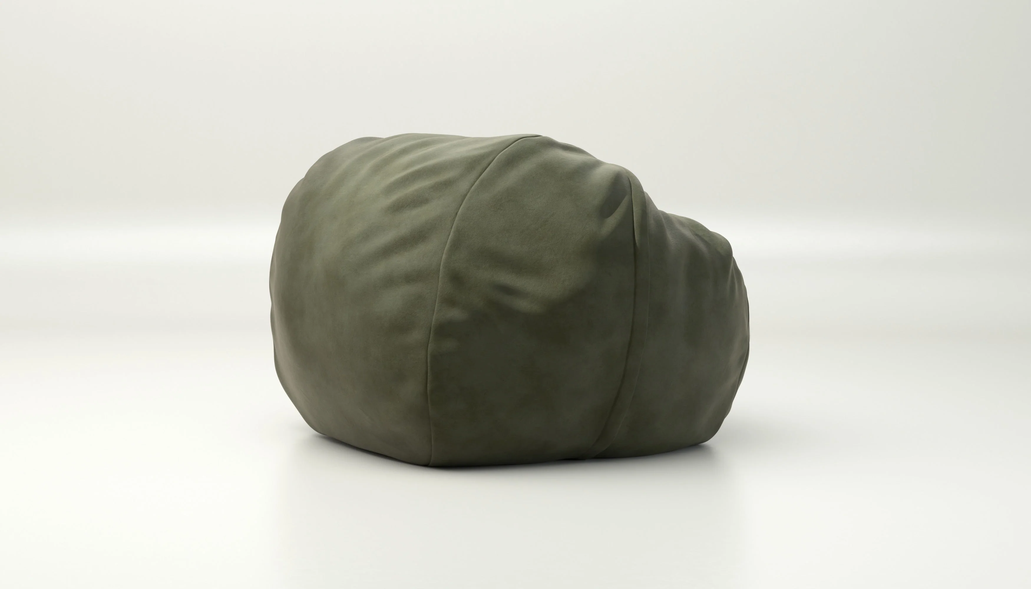 vetsak | Sitzsack Medium - Leather - Olive - Image 2