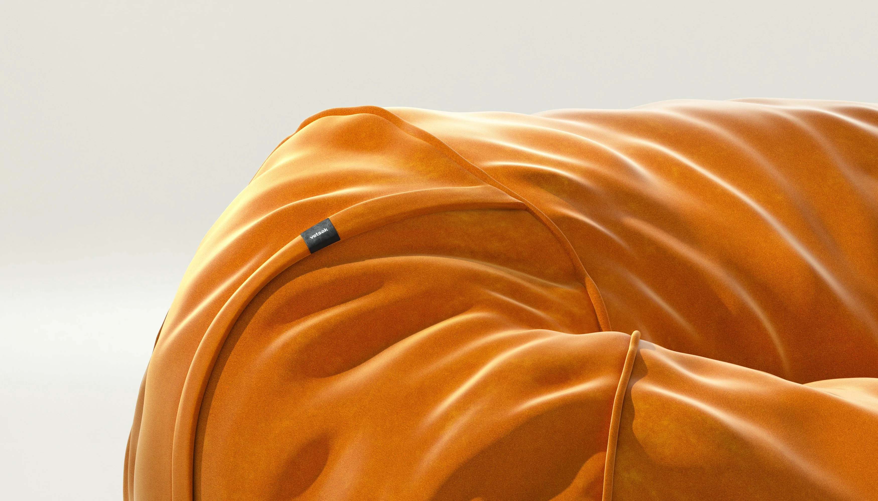 vetsak | Sitzsack Medium - Suave - Orange Blaze - Image 3