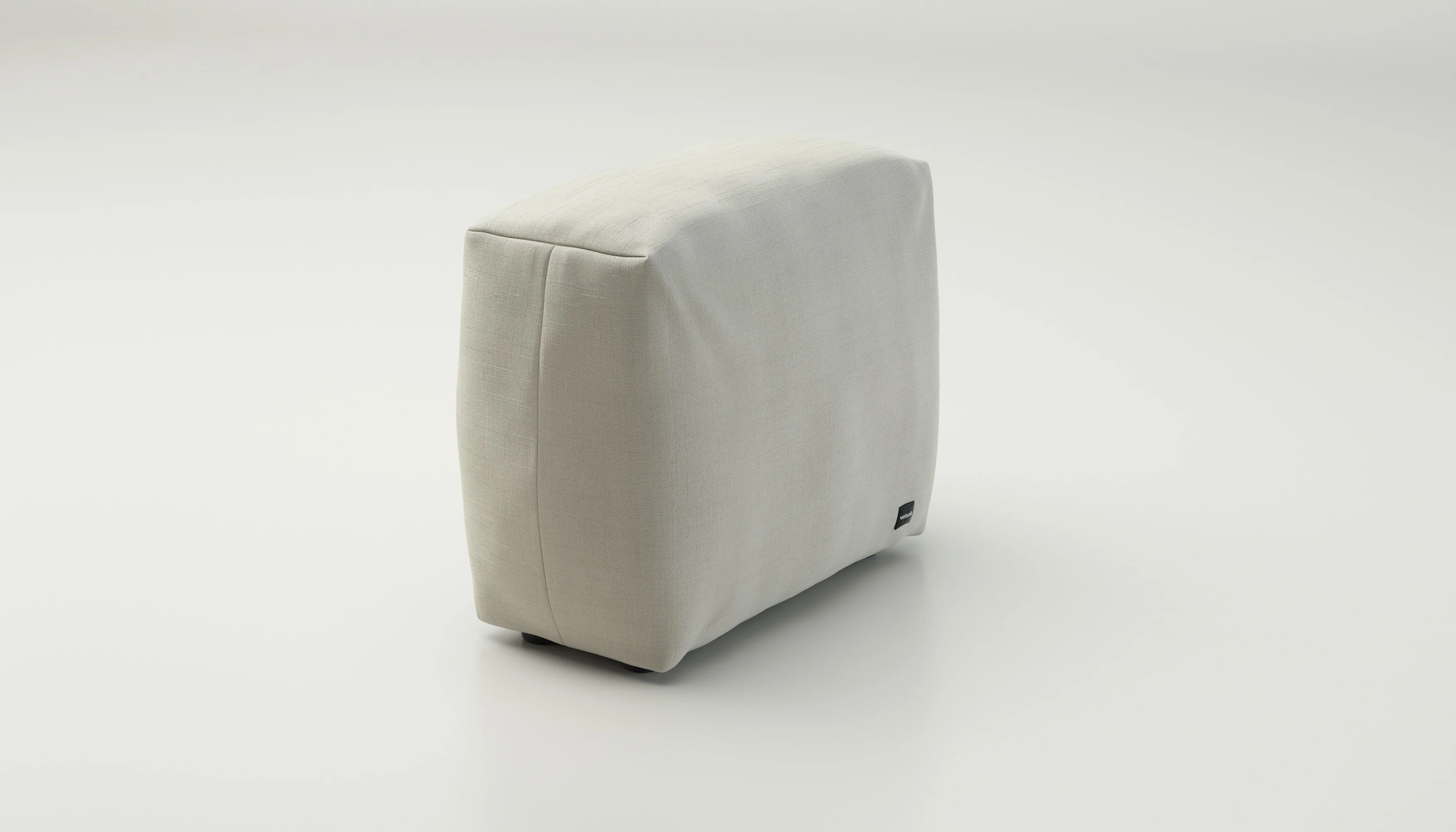 vetsak | Cover Sofa Side Small - Pique - Creme