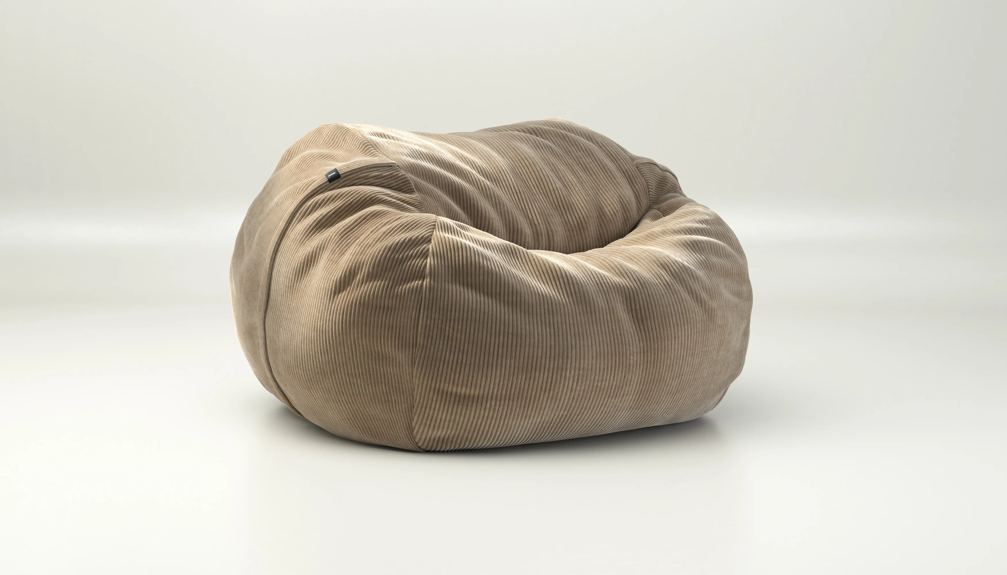 vetsak | Cover Sitzsack Large - Cord Velour - Sand