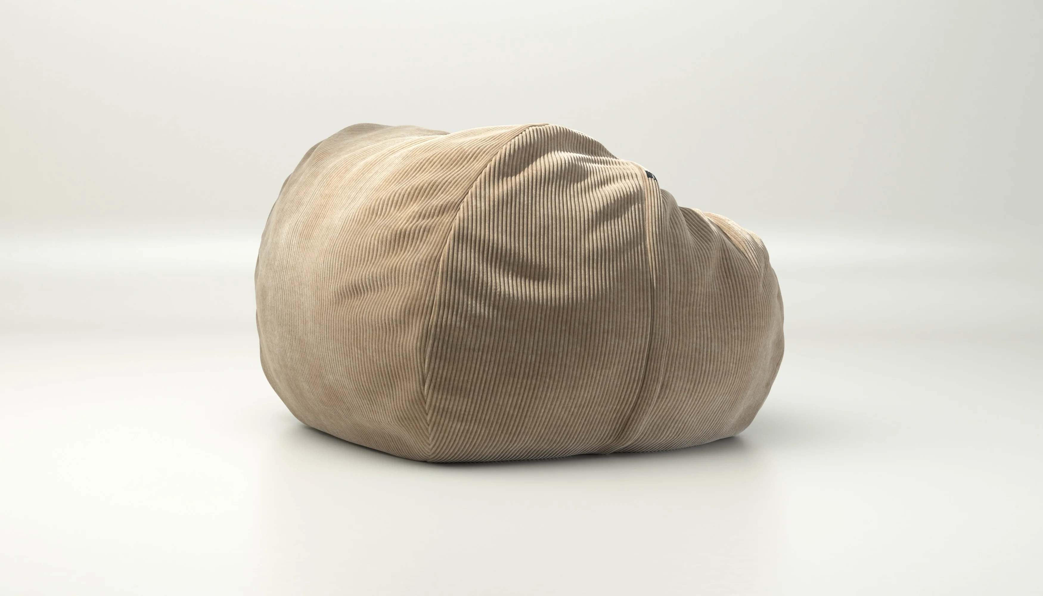 vetsak | Cover Sitzsack Large - Cord Velour - Sand - Image 2