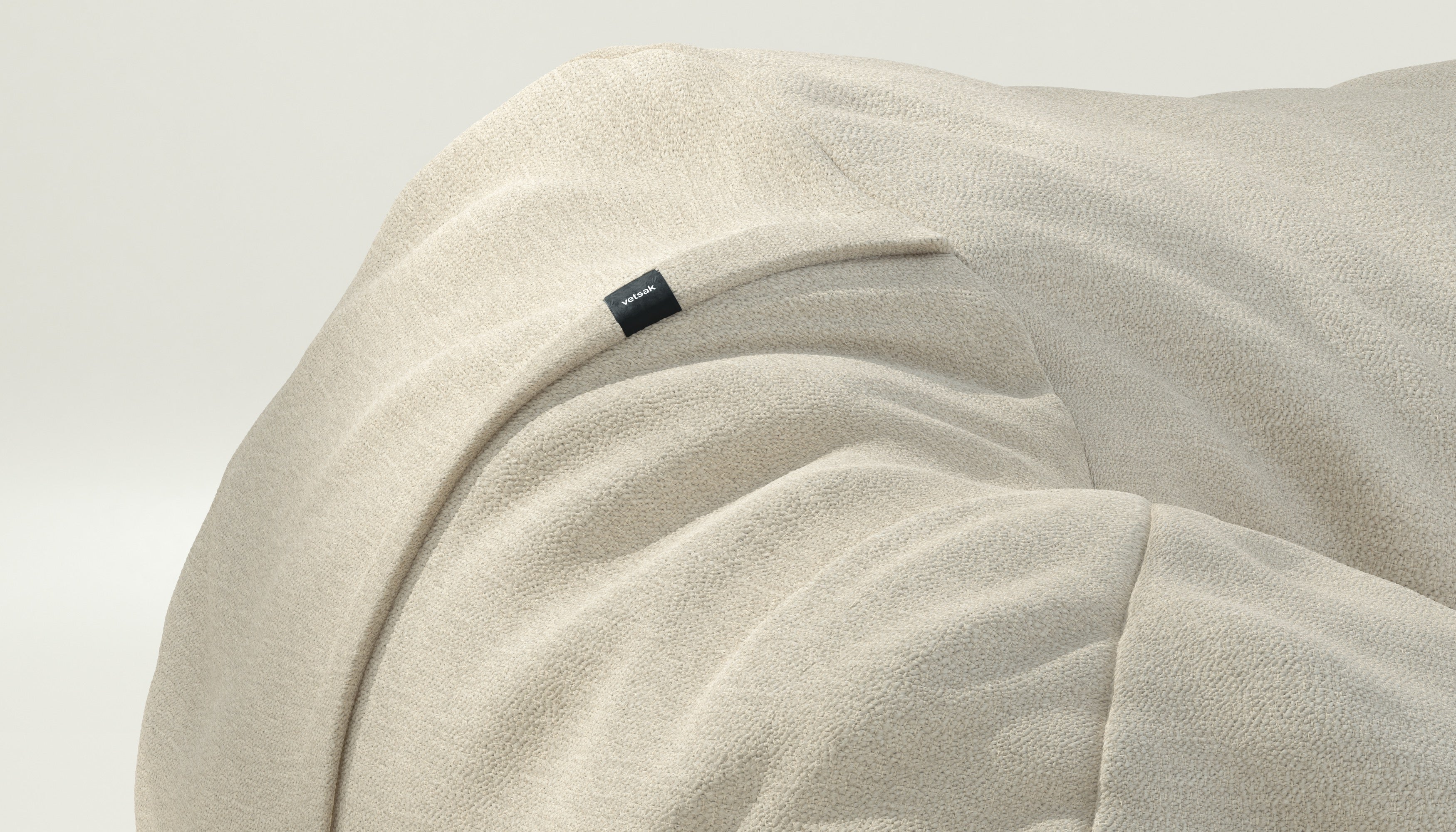 vetsak | Cover Sitzsack Large - Loop Loop - Duna - Image 3