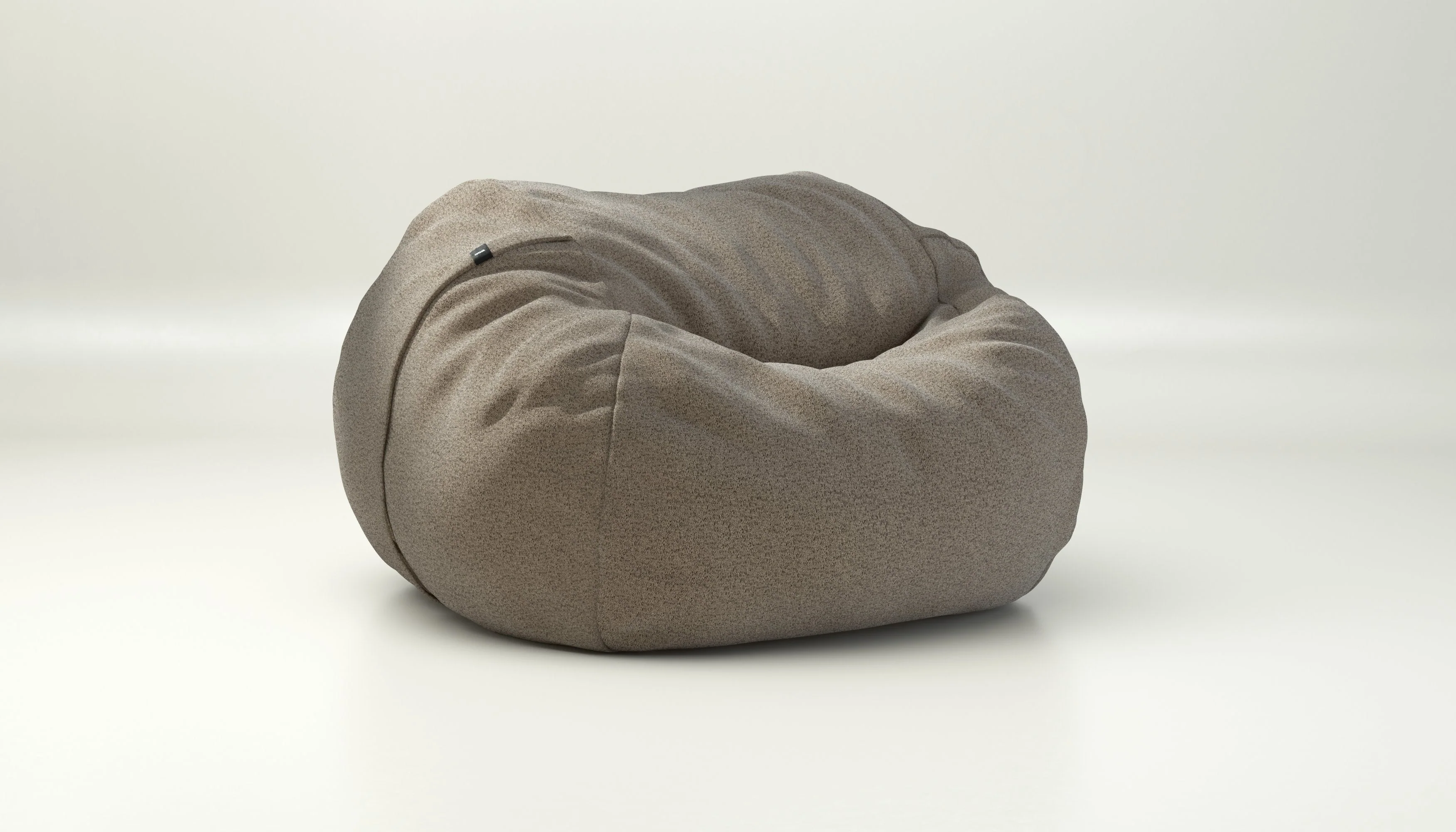 vetsak | Cover Sitzsack Large - Loop Loop - Taupe