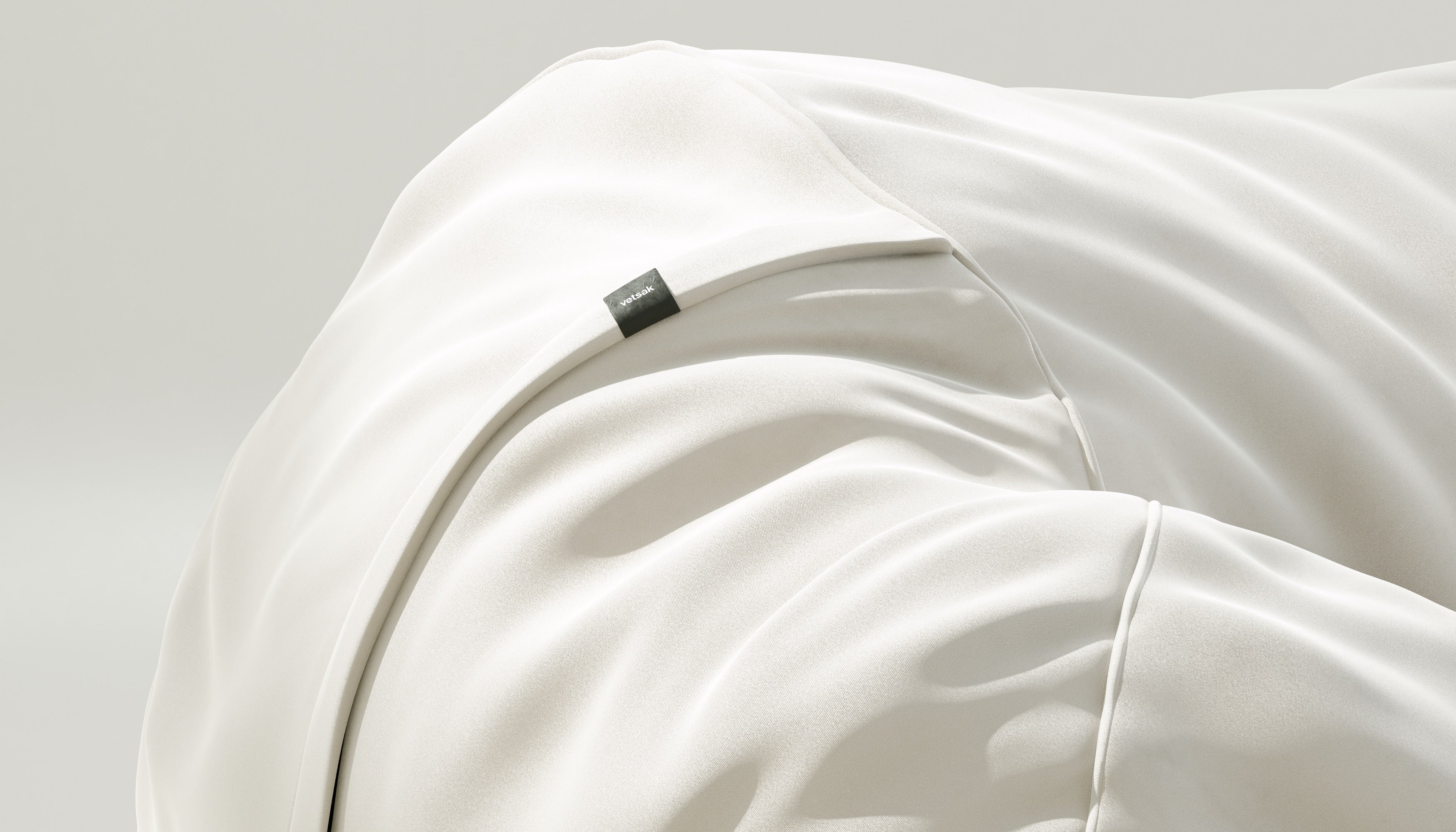 vetsak | Cover Sitzsack Large - Suave - Pearl - Image 3