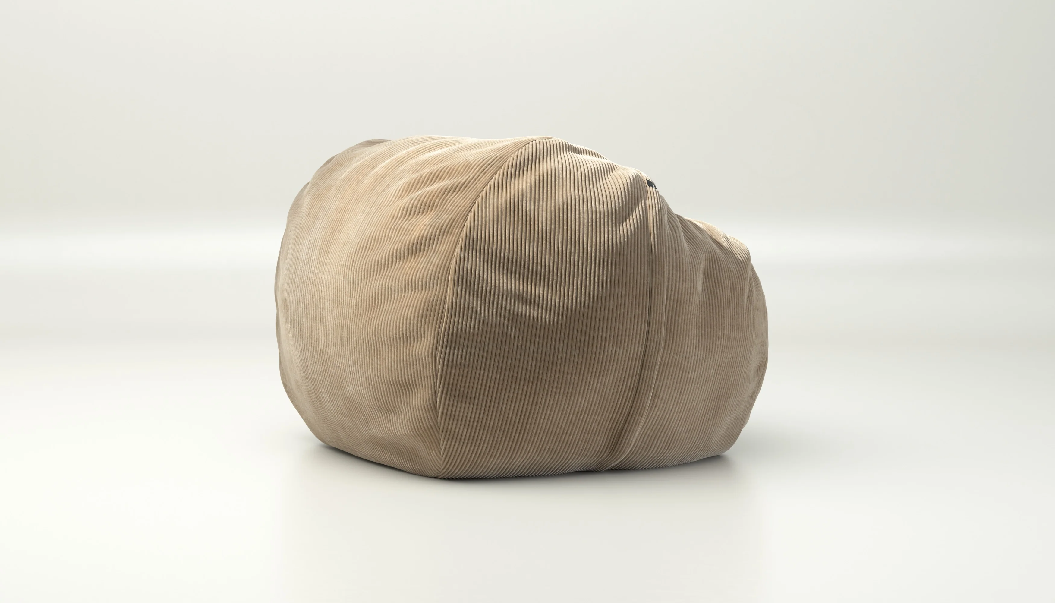 vetsak | Cover Sitzsack Medium - Cord Velour - Sand - Image 2