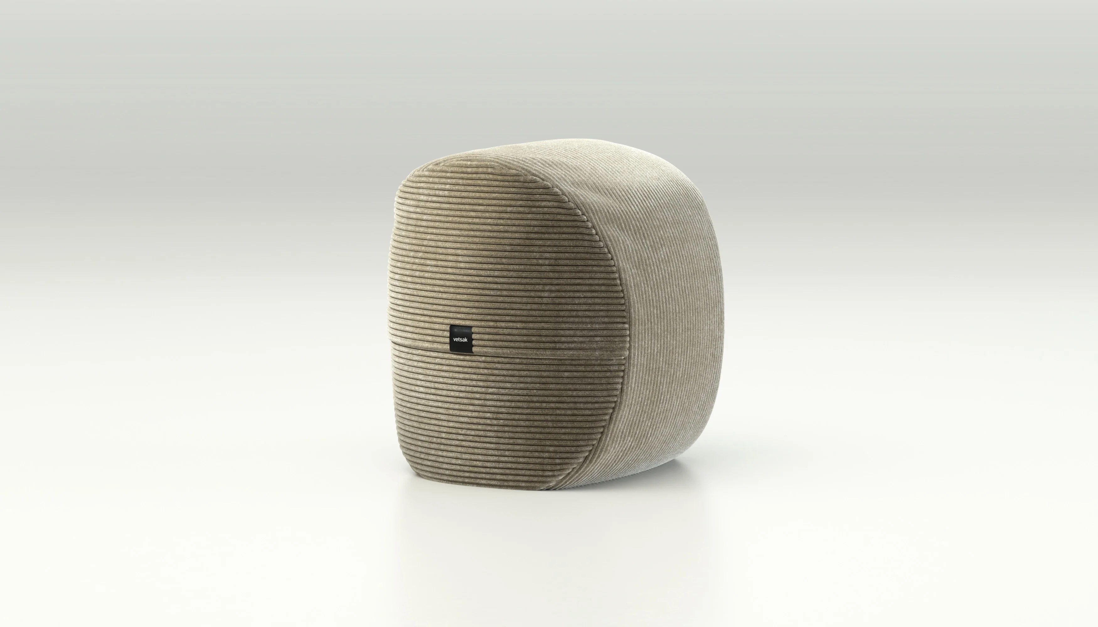 vetsak | Footsak - Cord Velour - Khaki - Image 2