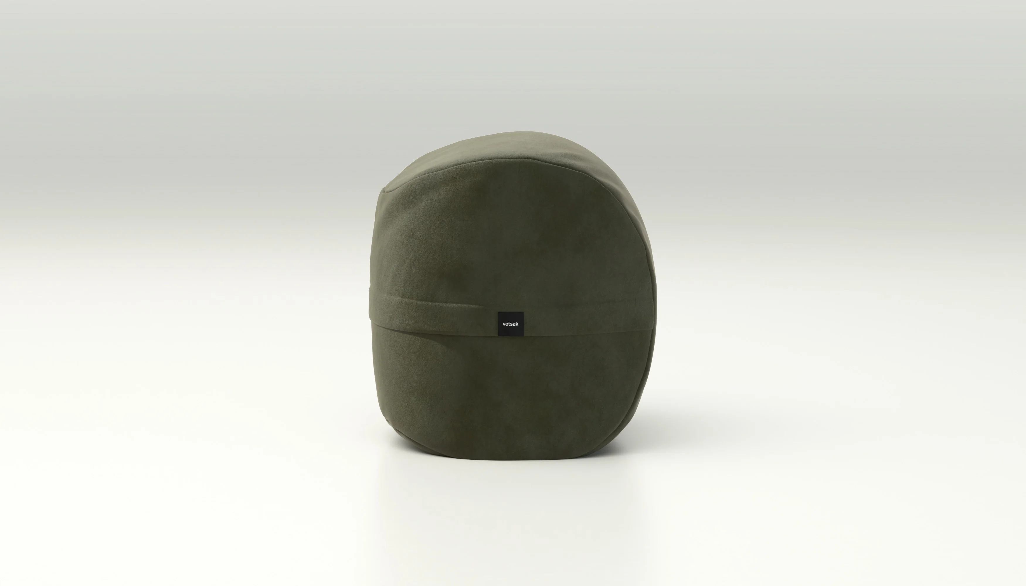 vetsak | Footsak - Leather - Olive