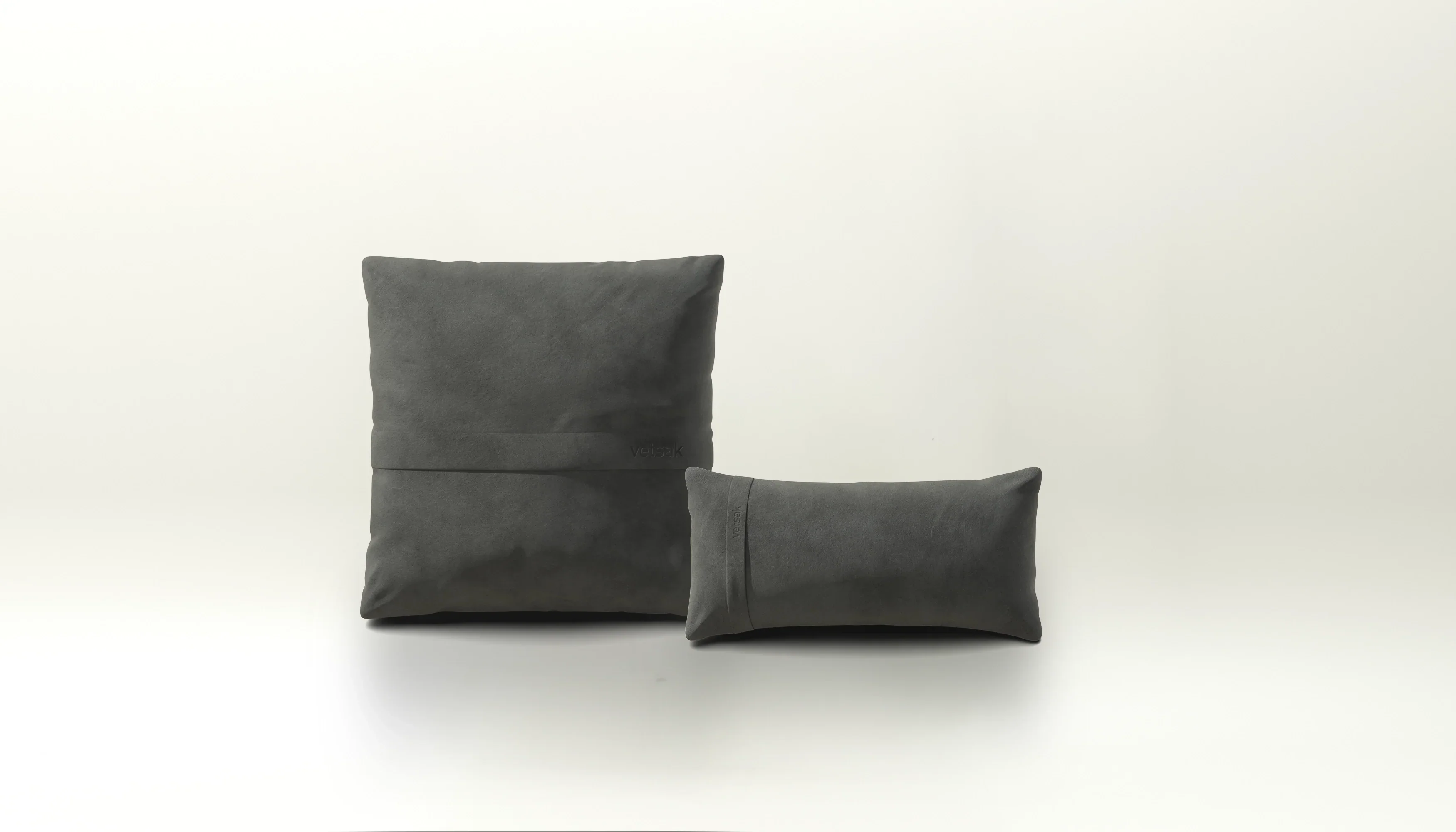 Pillow Set 1 - Leather - Cacao