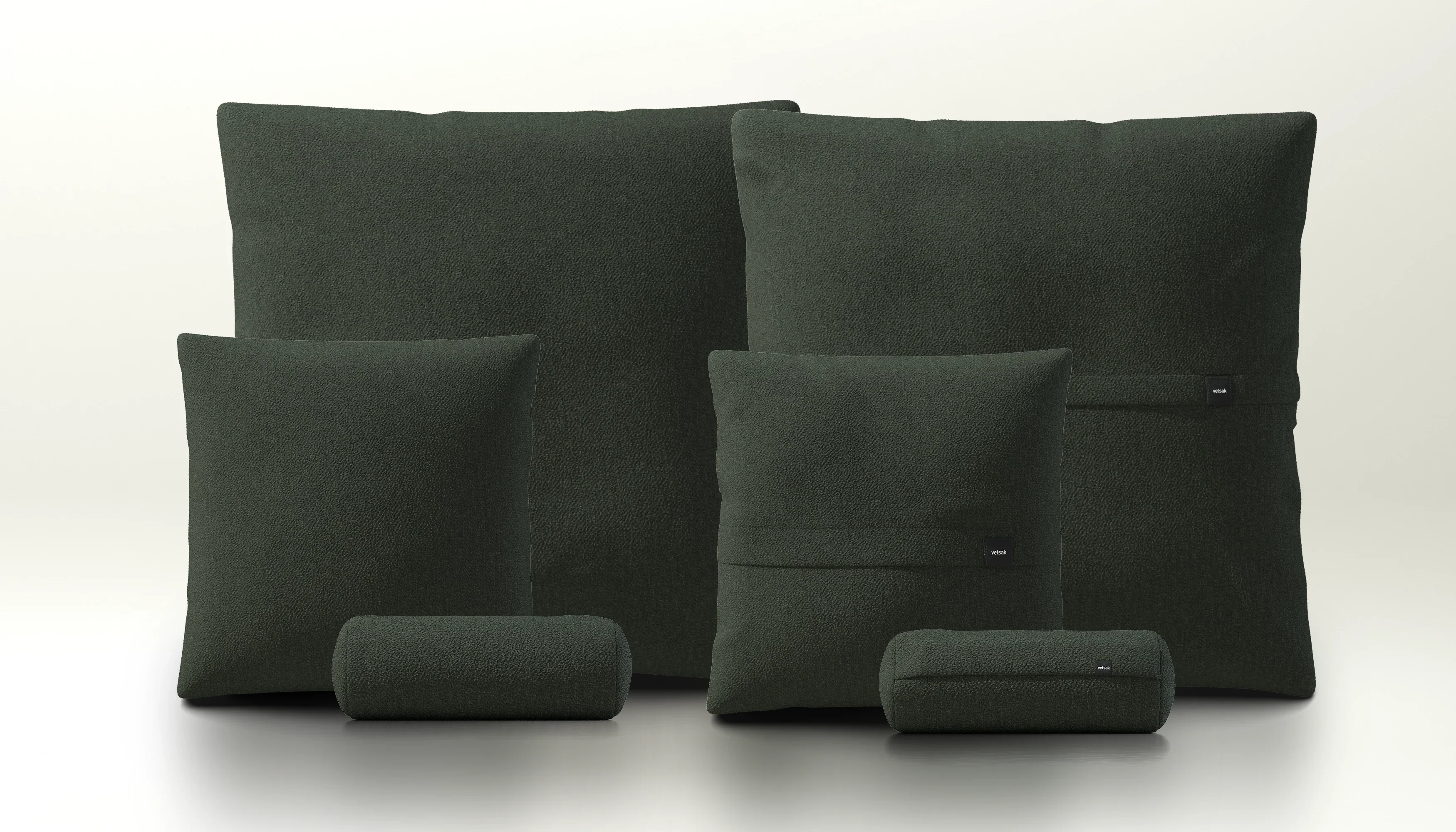 Pillow Set 3 - Loop Loop - Mousse