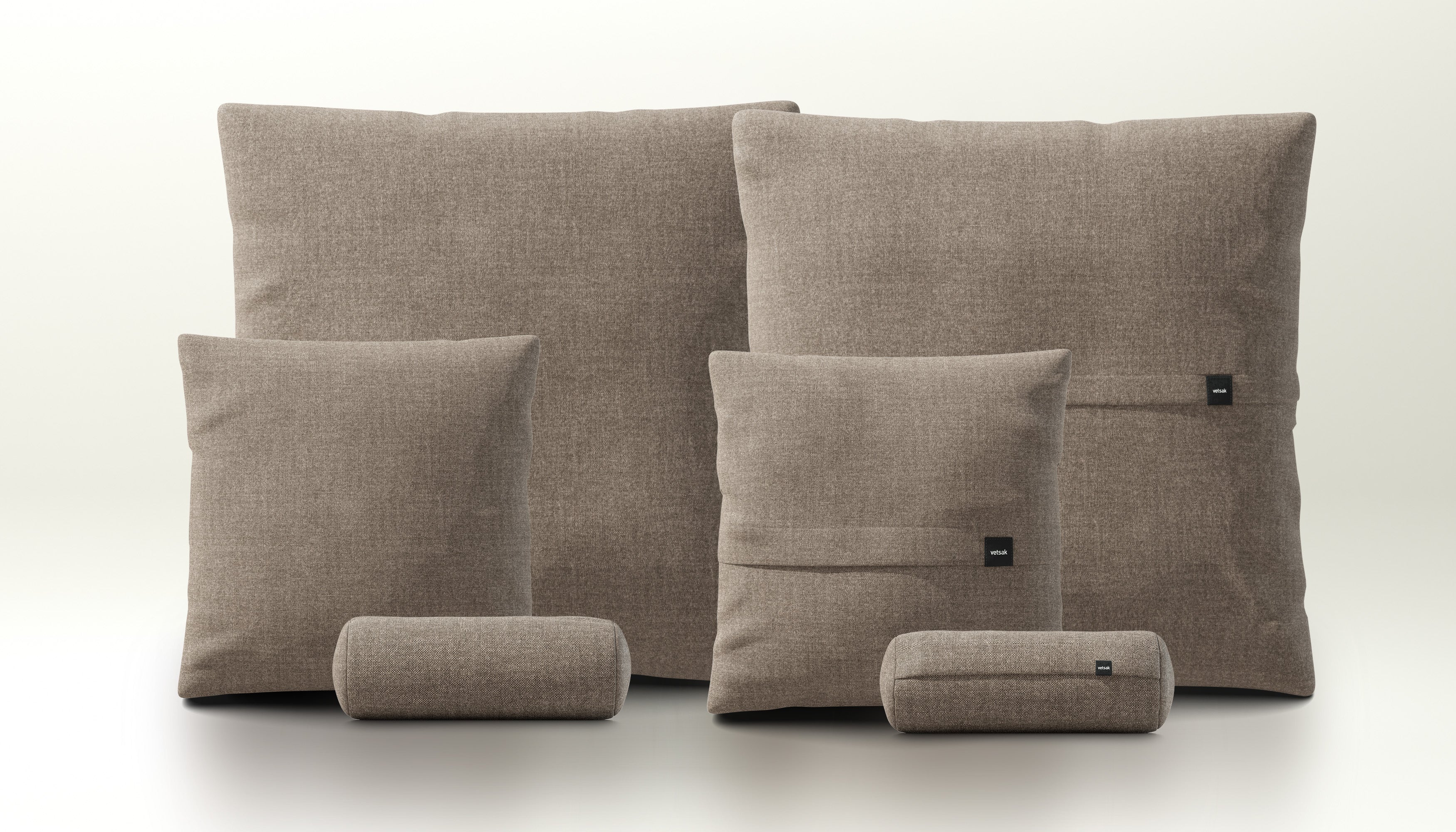 Pillow Set 3 - Pique - Stone