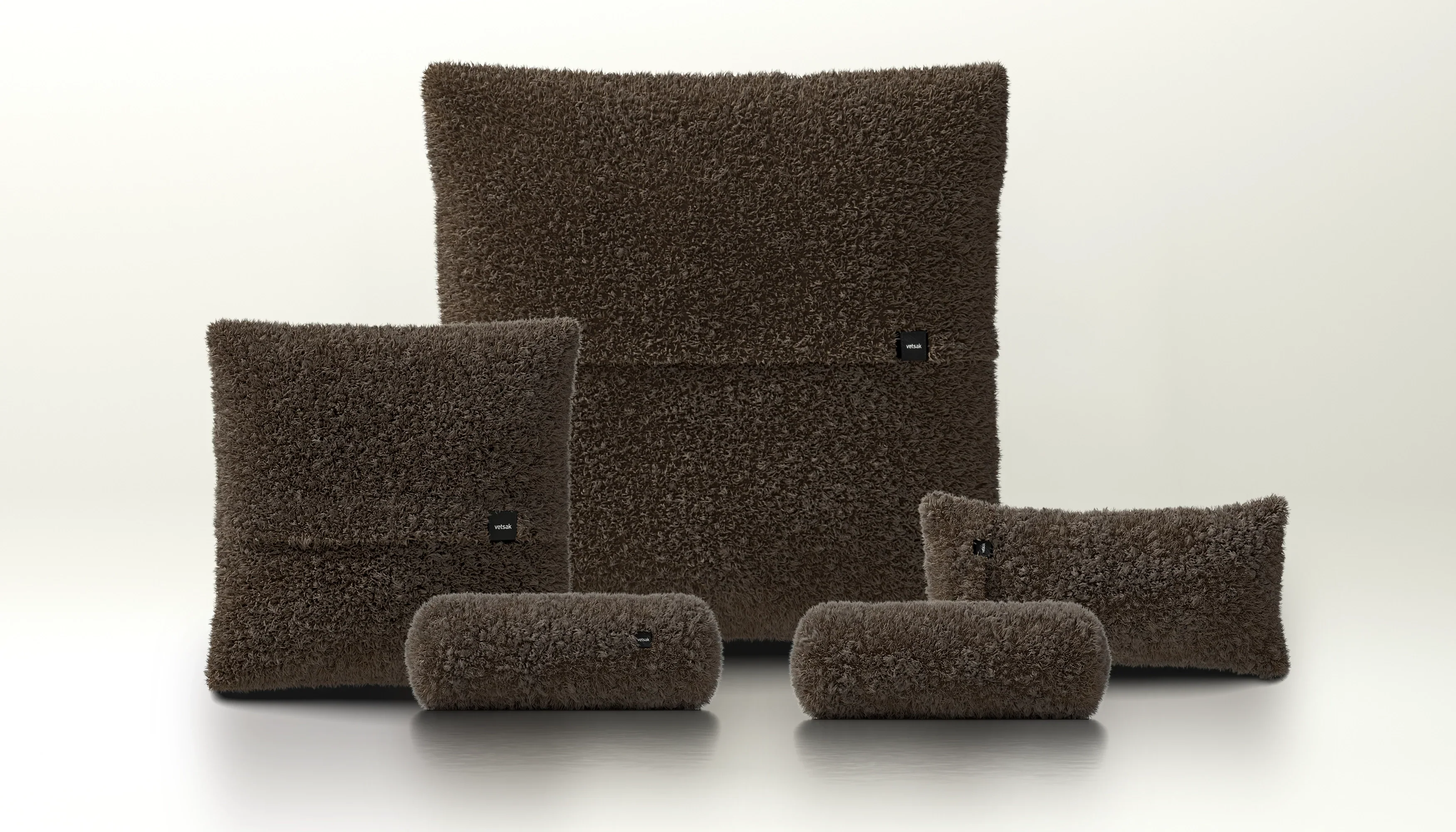 Pillow Set 4 - Doodle - Cacao