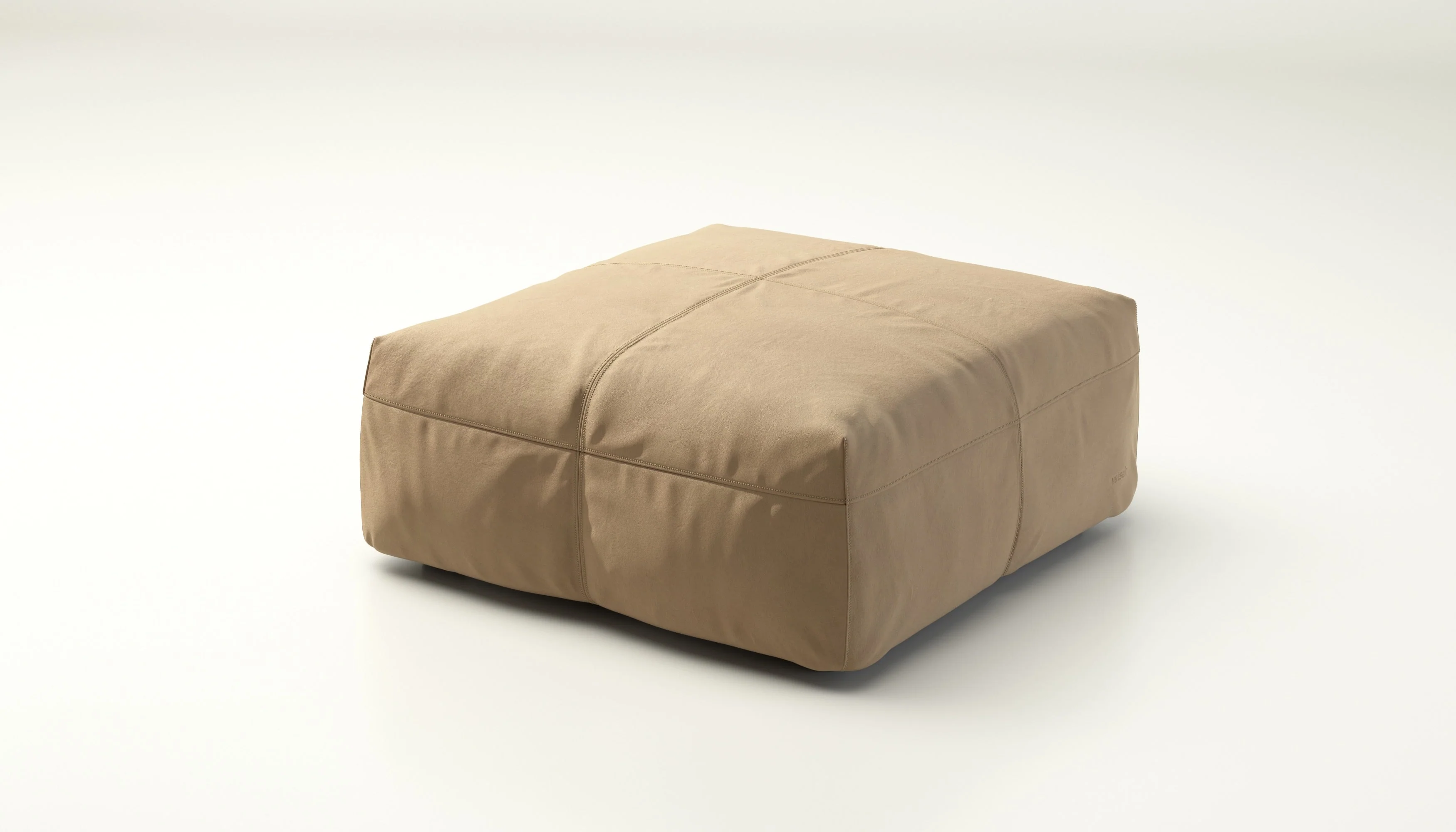 vetsak | Sofa Seat Medium - Leather - Beige