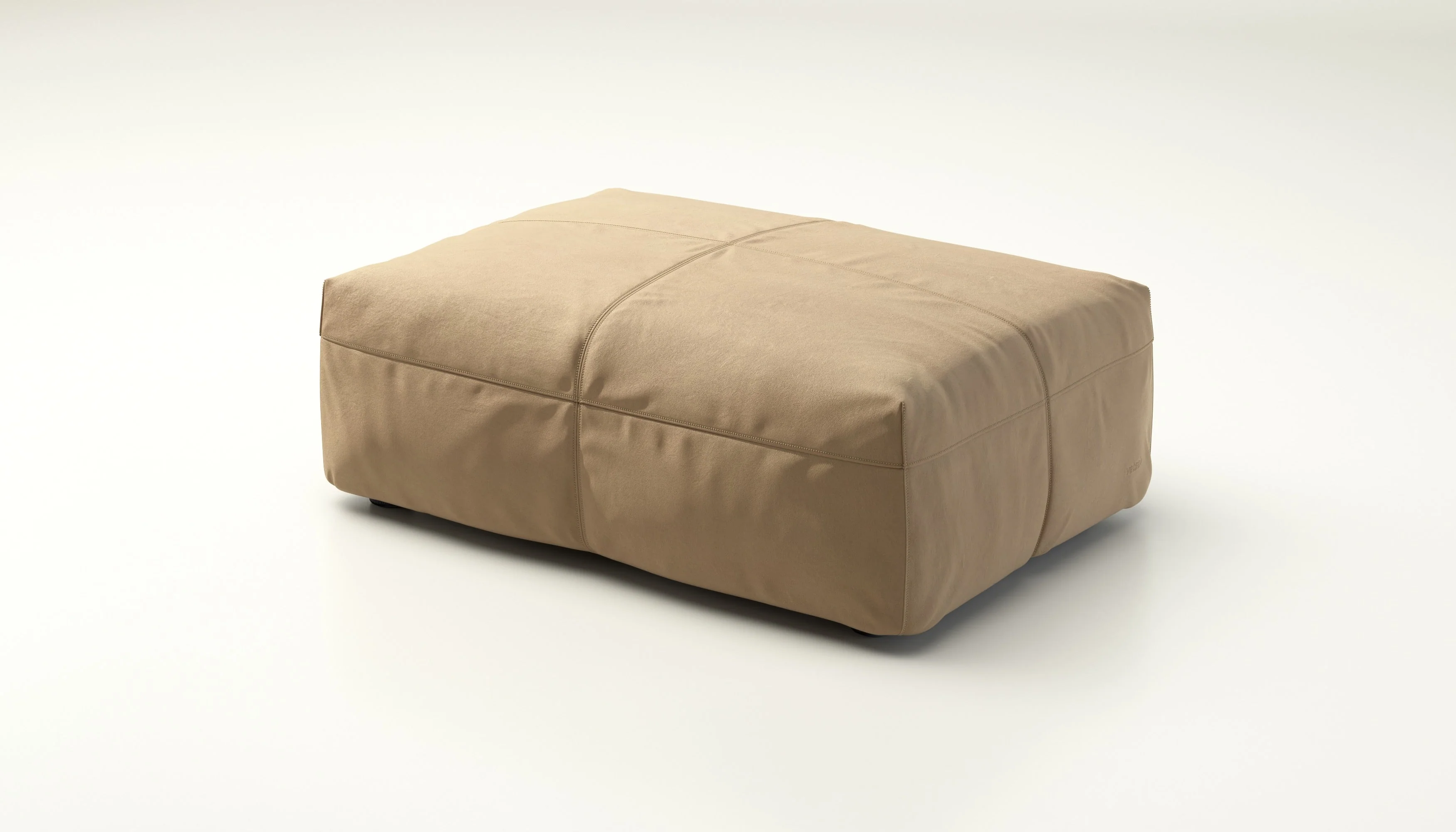 vetsak | Sofa Seat Small - Leather - Beige