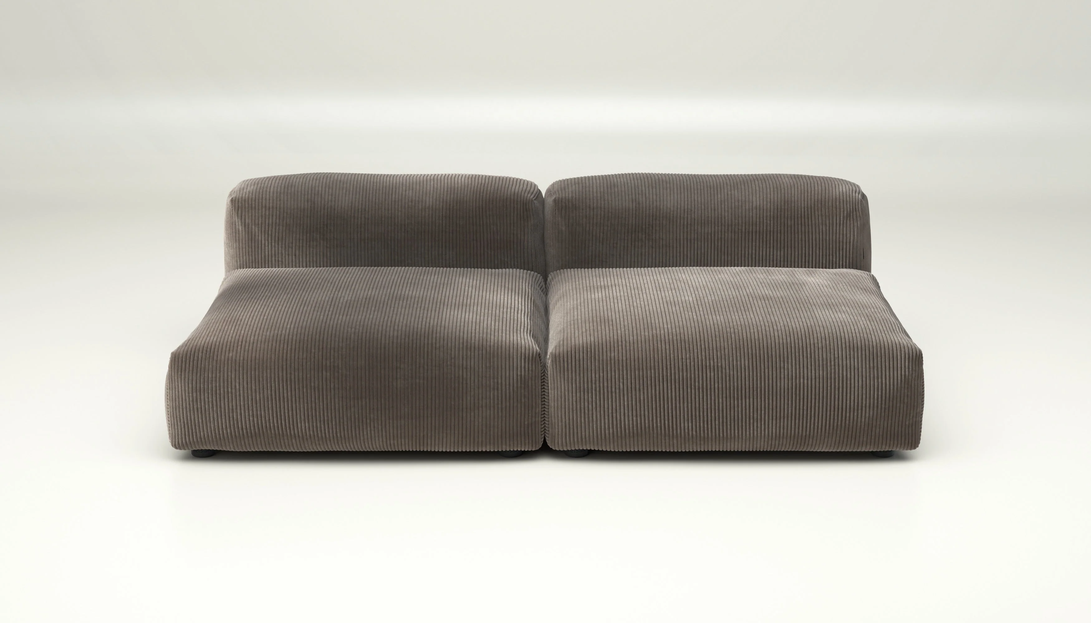 vetsak | Sofa Set 01 Large - Cord Velour - Mocha | Modulares Sofa | 3.5 Sitzer - Image 2