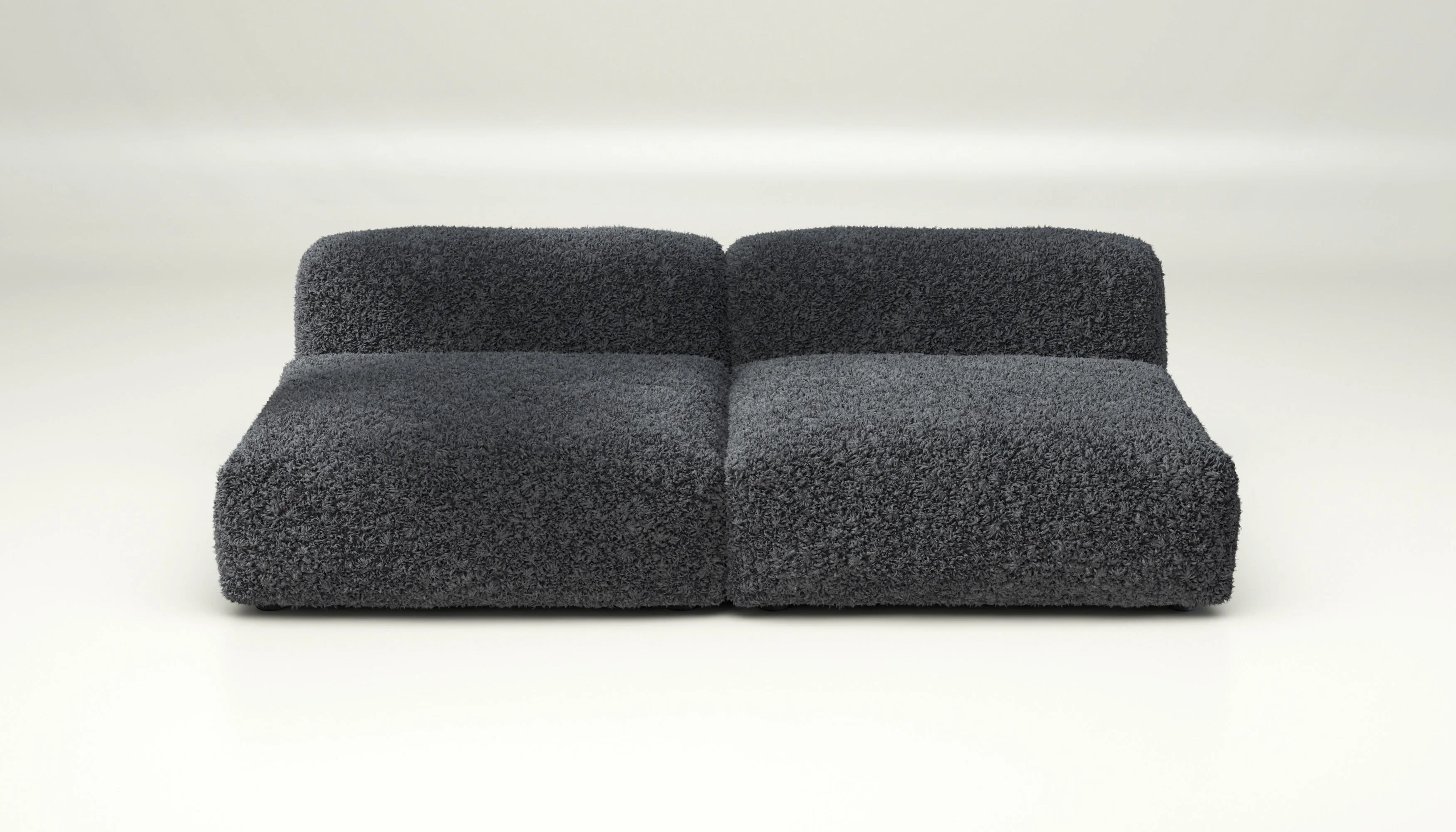 vetsak | Sofa Set 01 Large - Doodle - Dark Grey | Modulares Sofa | 3.5 Sitzer - Image 2