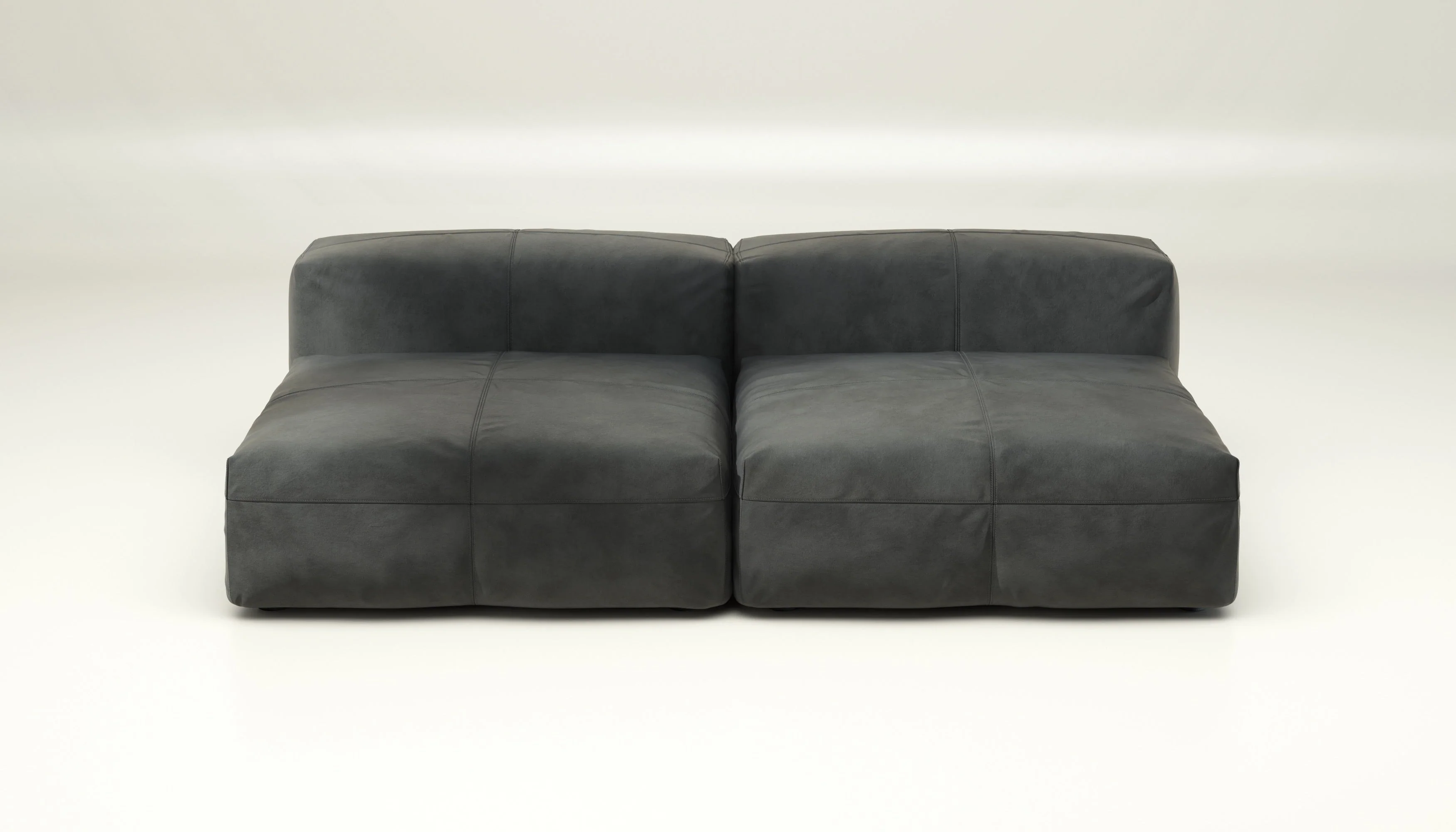 vetsak | Sofa Set 01 Large - Leather - Cacao | Modulares Sofa | 3.5 Sitzer - Image 2