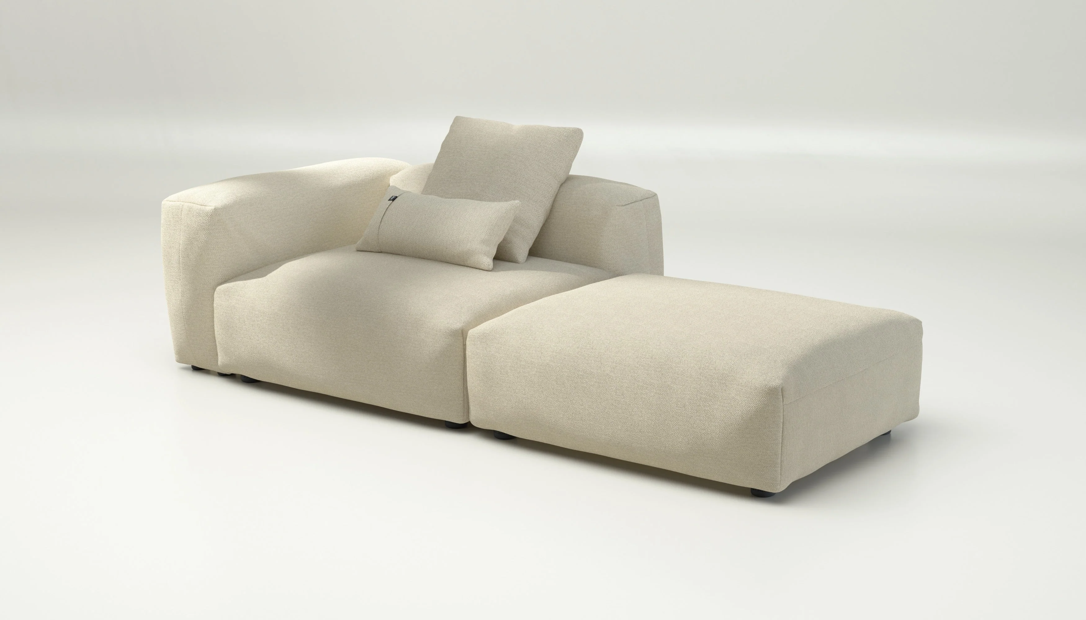 vetsak | Sofa Set 01 Large - Loop Loop - Duna | Modulares Sofa | 3.5 Sitzer - Image 4