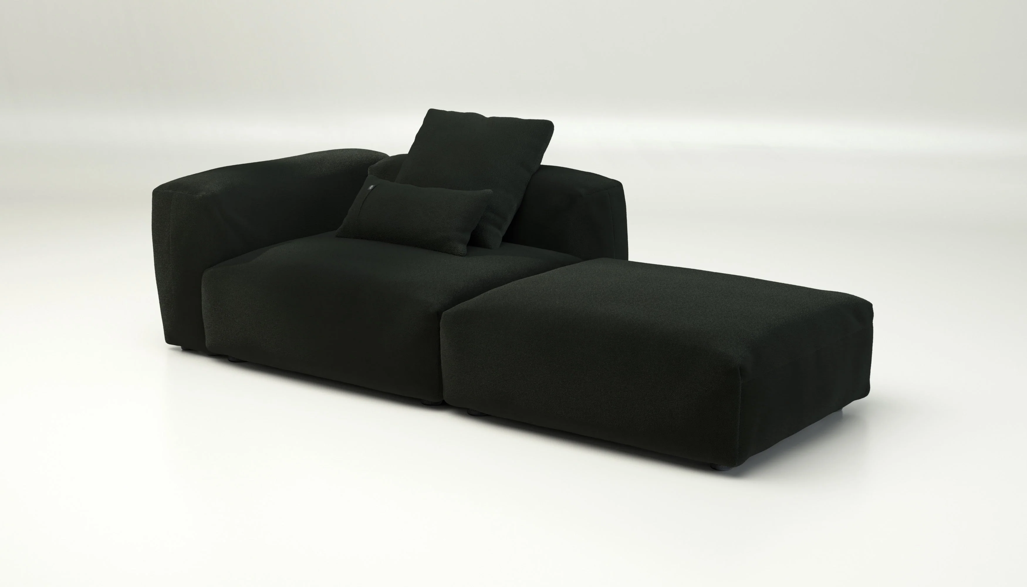 vetsak | Sofa Set 01 Large - Loop Loop - Mousse | Modulares Sofa | 3.5 Sitzer - Image 4
