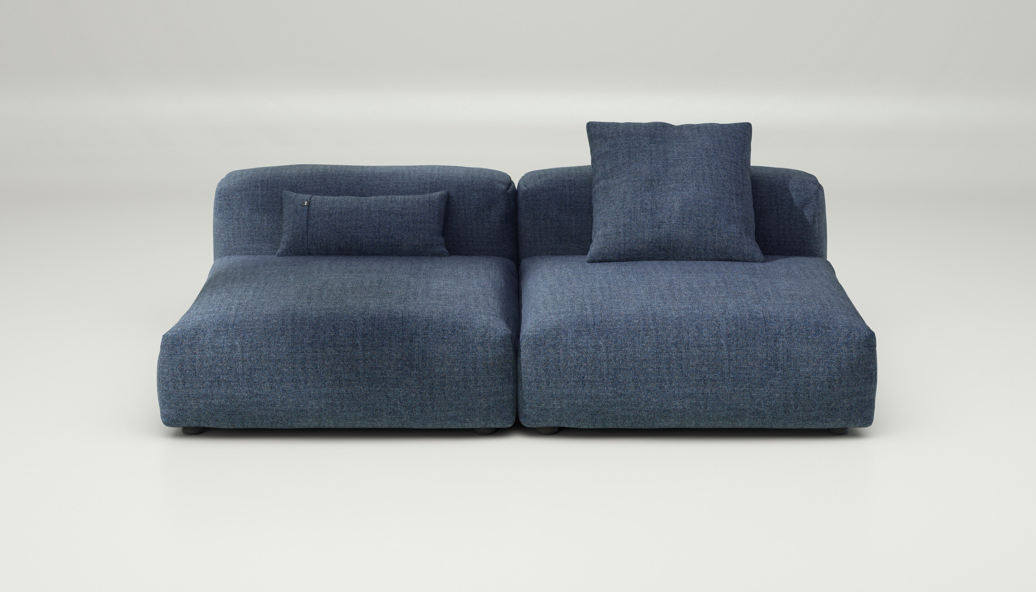vetsak | Sofa Set 01 Large - Pique - Dark Blue | Modular Sofa | 3.5 Seater