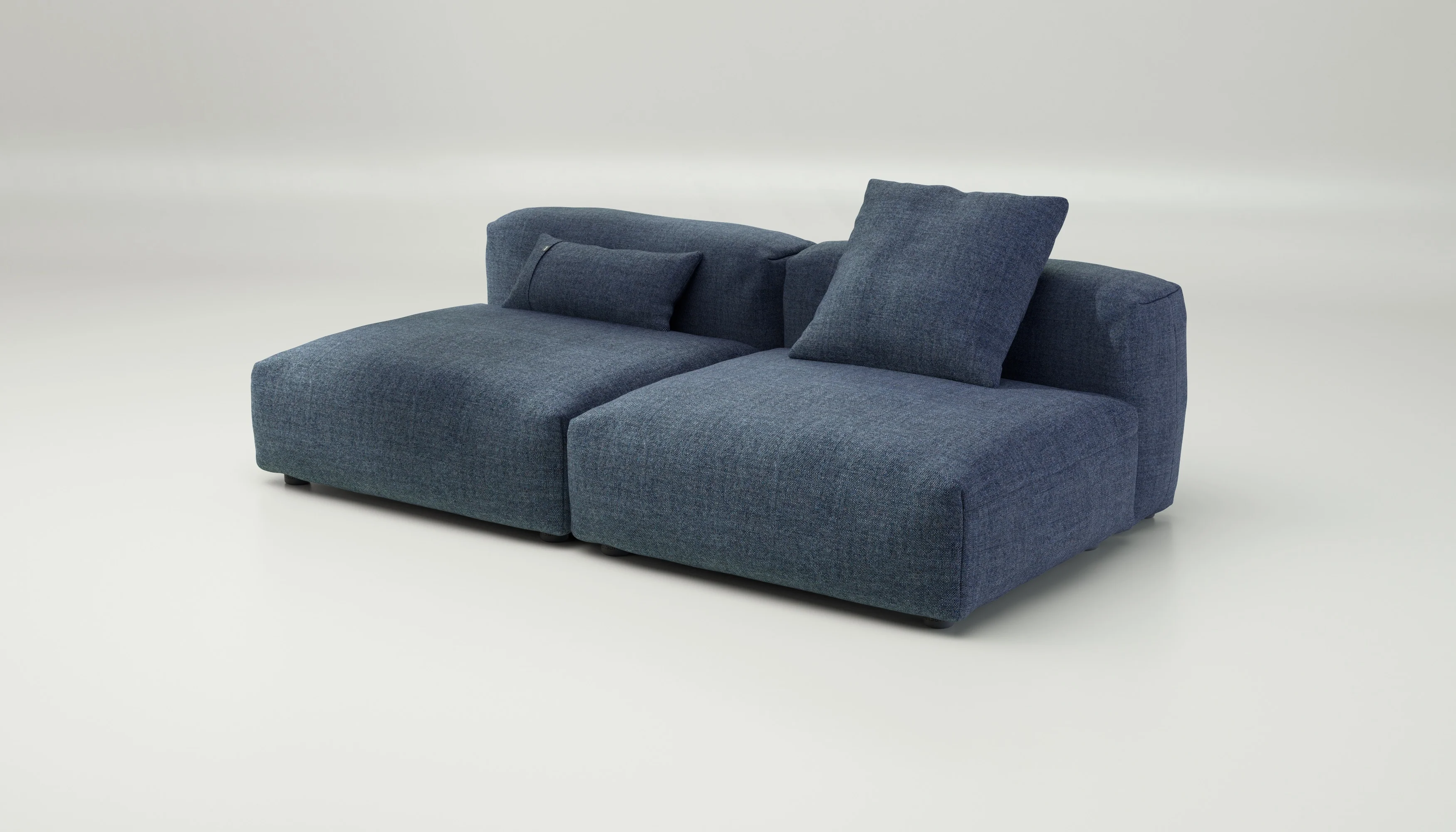 vetsak | Sofa Set 01 Large - Pique - Dark Blue | Modular Sofa | 3.5 Seater - Image 3