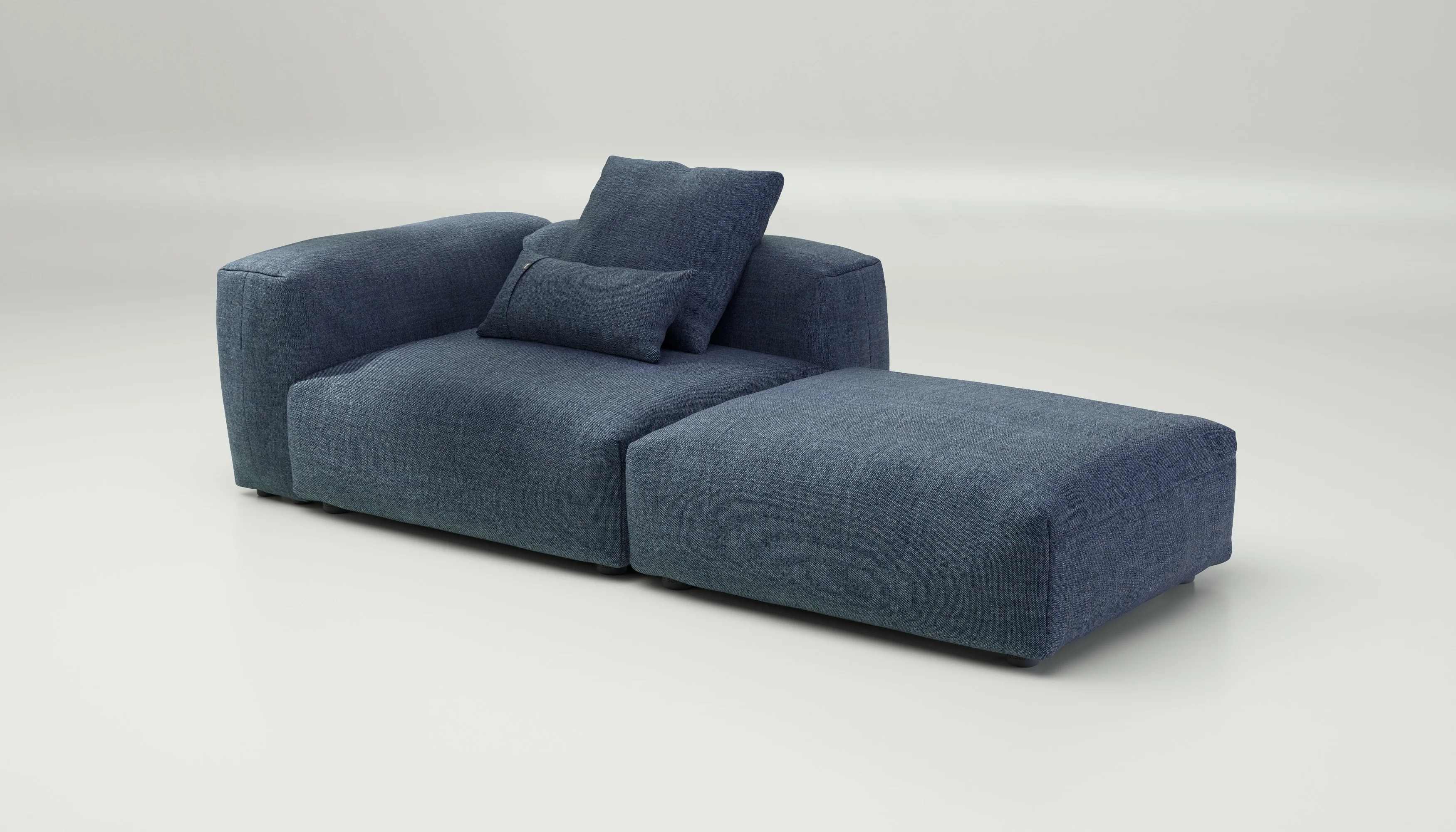 vetsak | Sofa Set 01 Large - Pique - Dark Blue | Modular Sofa | 3.5 Seater - Image 4