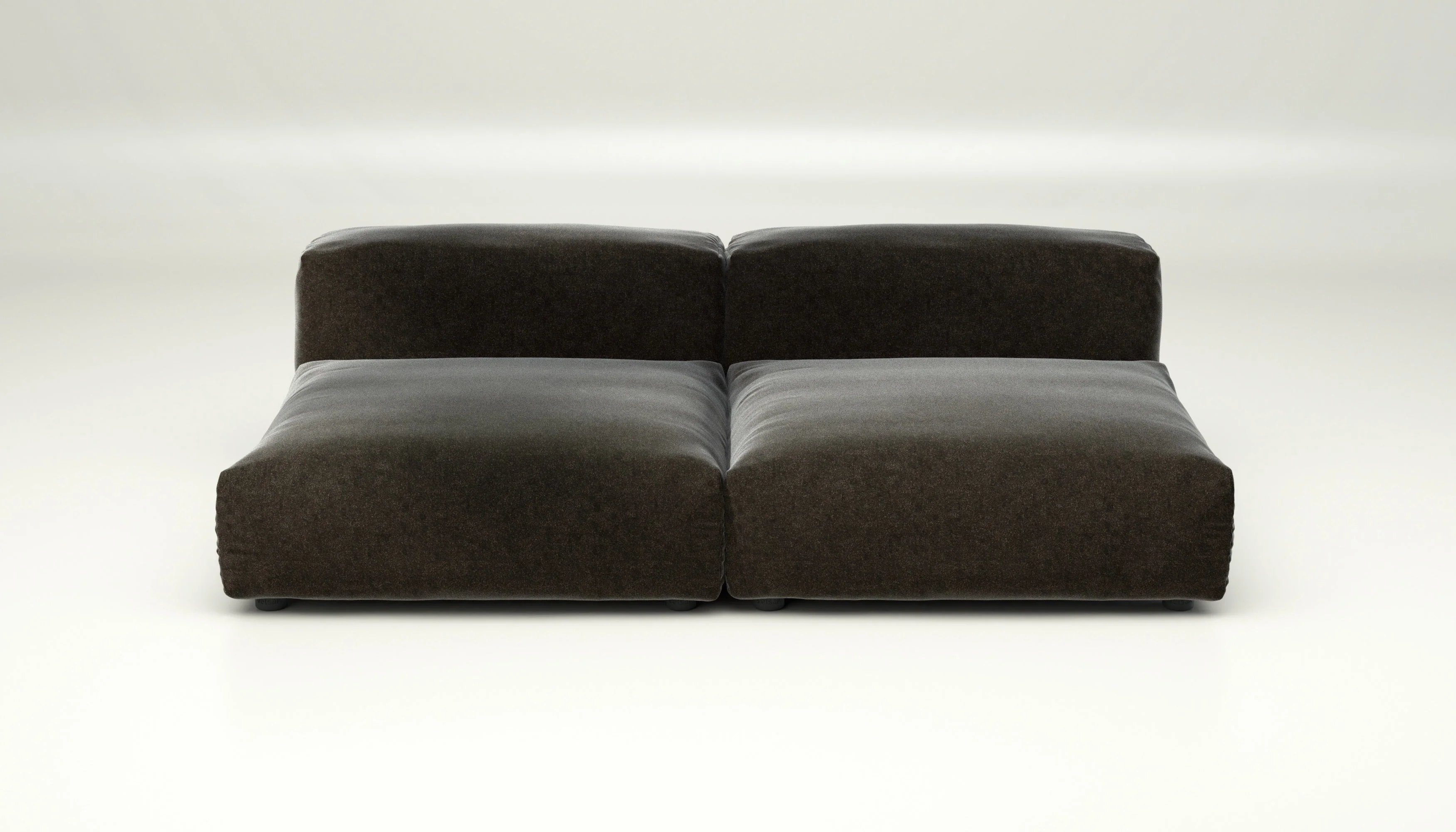 vetsak | Sofa Set 01 Large - Suave - Anthracite | Modular Sofa | 3.5 Seater - Image 2