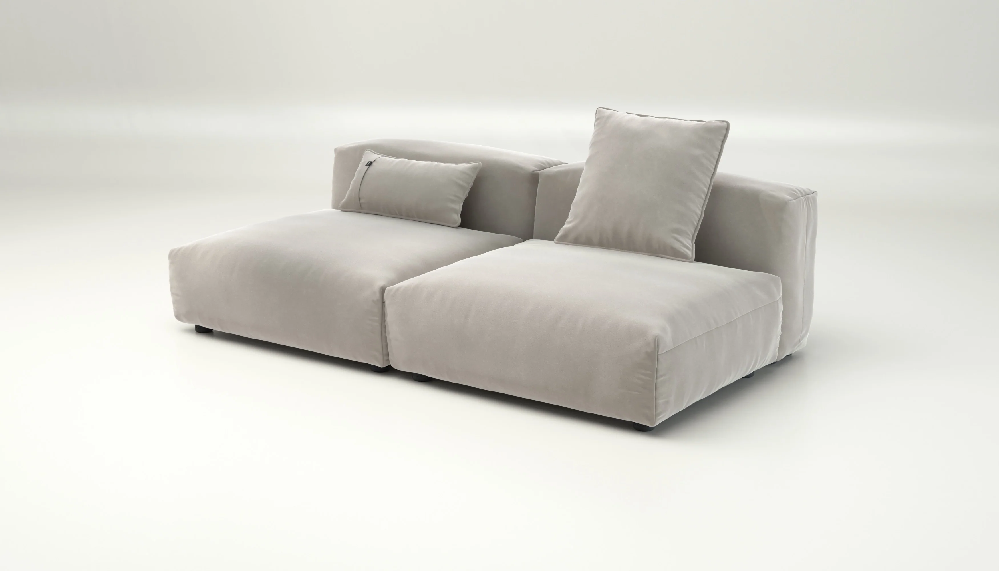vetsak | Sofa Set 01 Large - Suave - Clay | Modulares Sofa | 3.5 Sitzer - Image 3