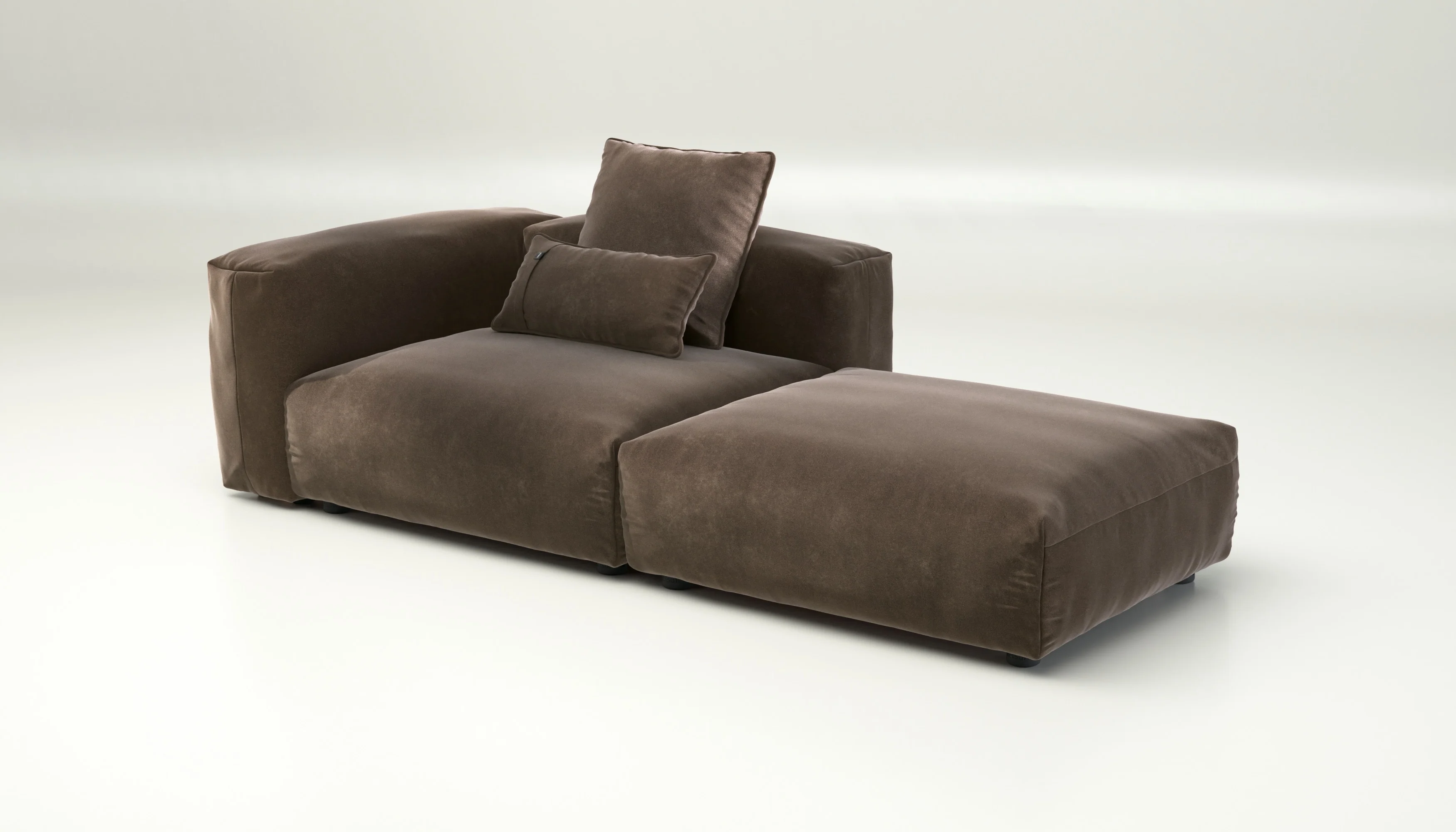 vetsak | Sofa Set 01 Large - Suave - Espresso | Modulares Sofa | 3.5 Sitzer - Image 4