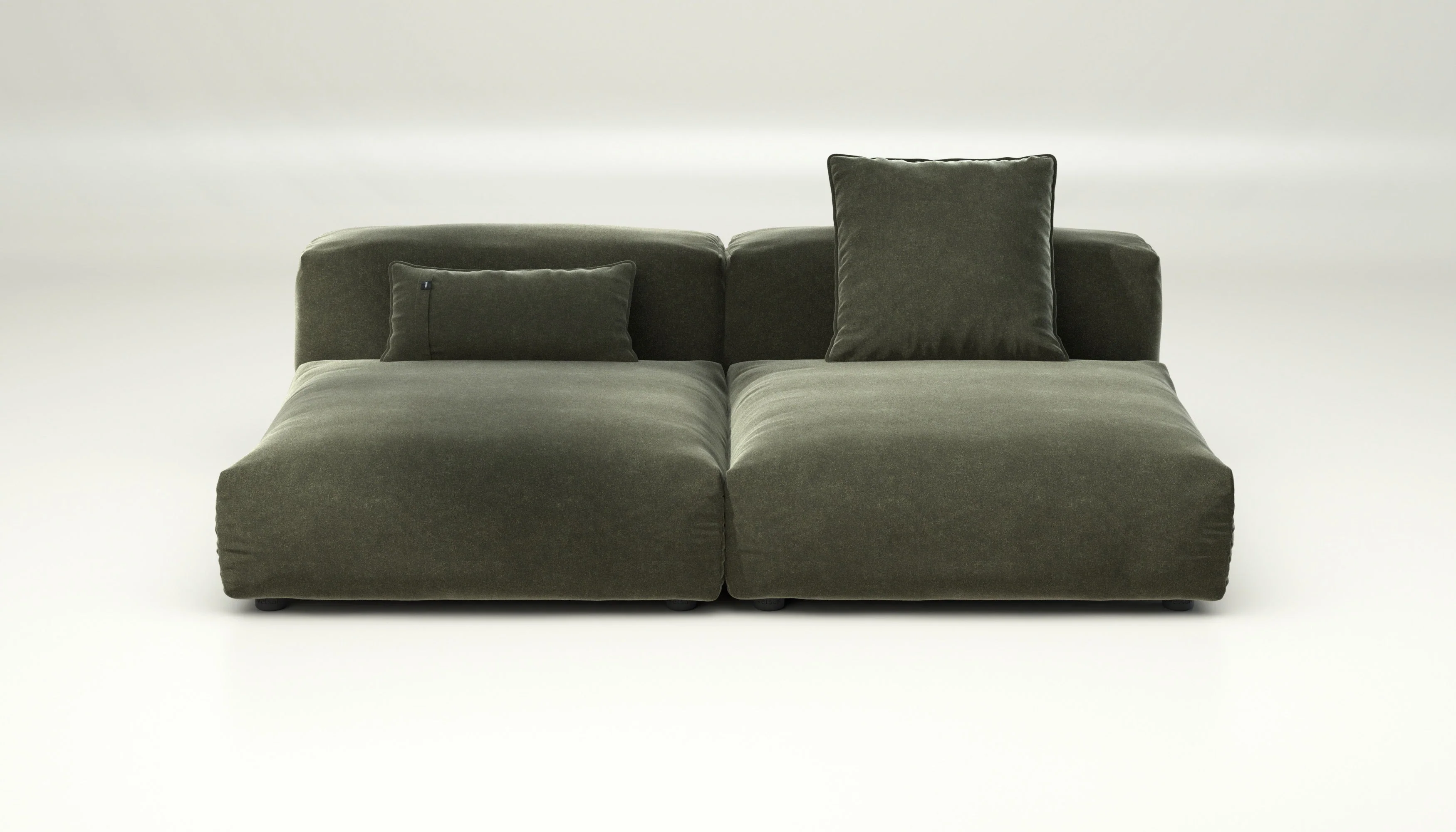 vetsak | Sofa Set 01 Large - Suave - Pine | Modulares Sofa | 3.5 Sitzer