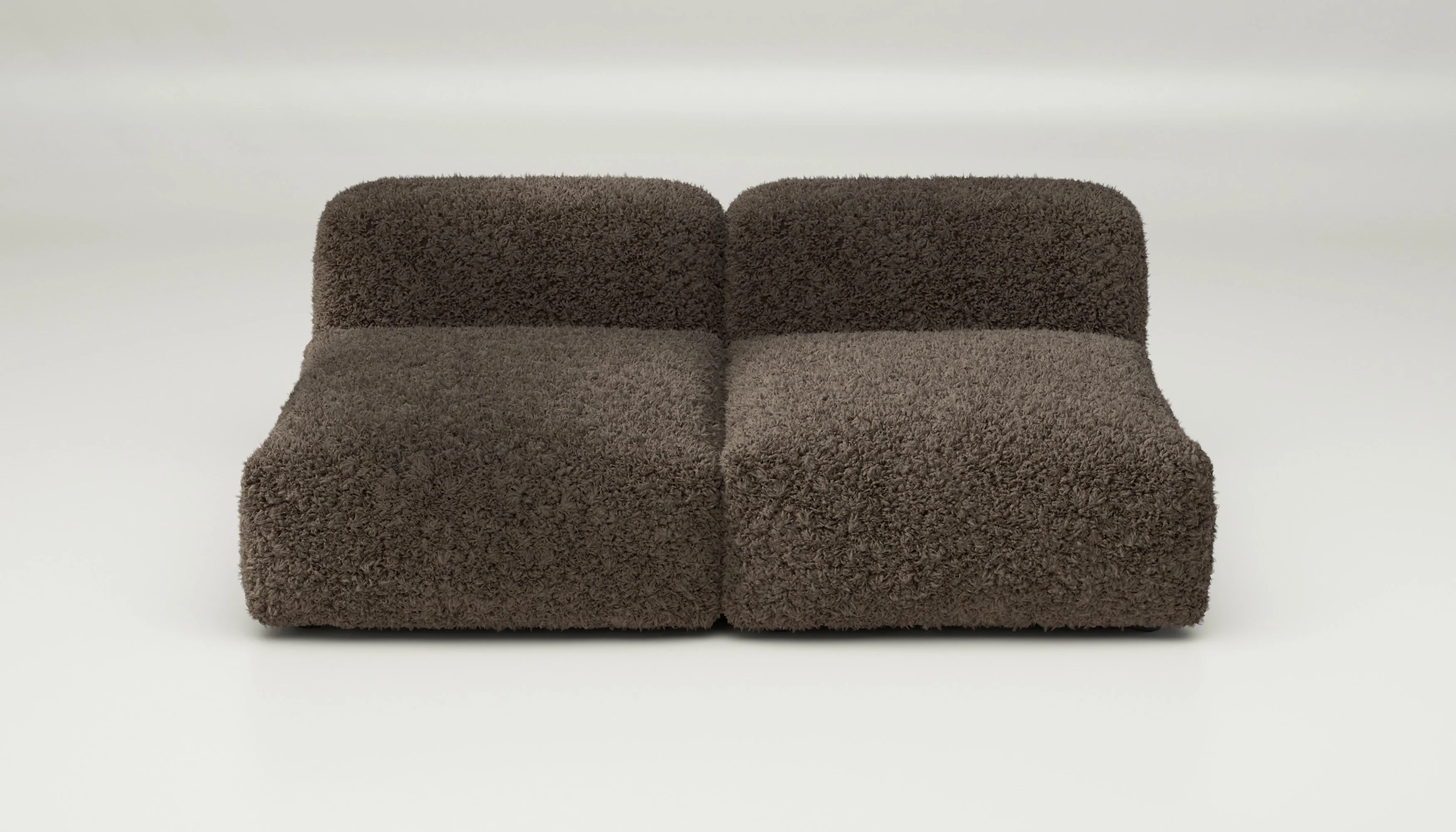 vetsak | Sofa Set 01 Medium - Doodle - Cacao | Modulares Sofa | 2.5 Sitzer - Image 2