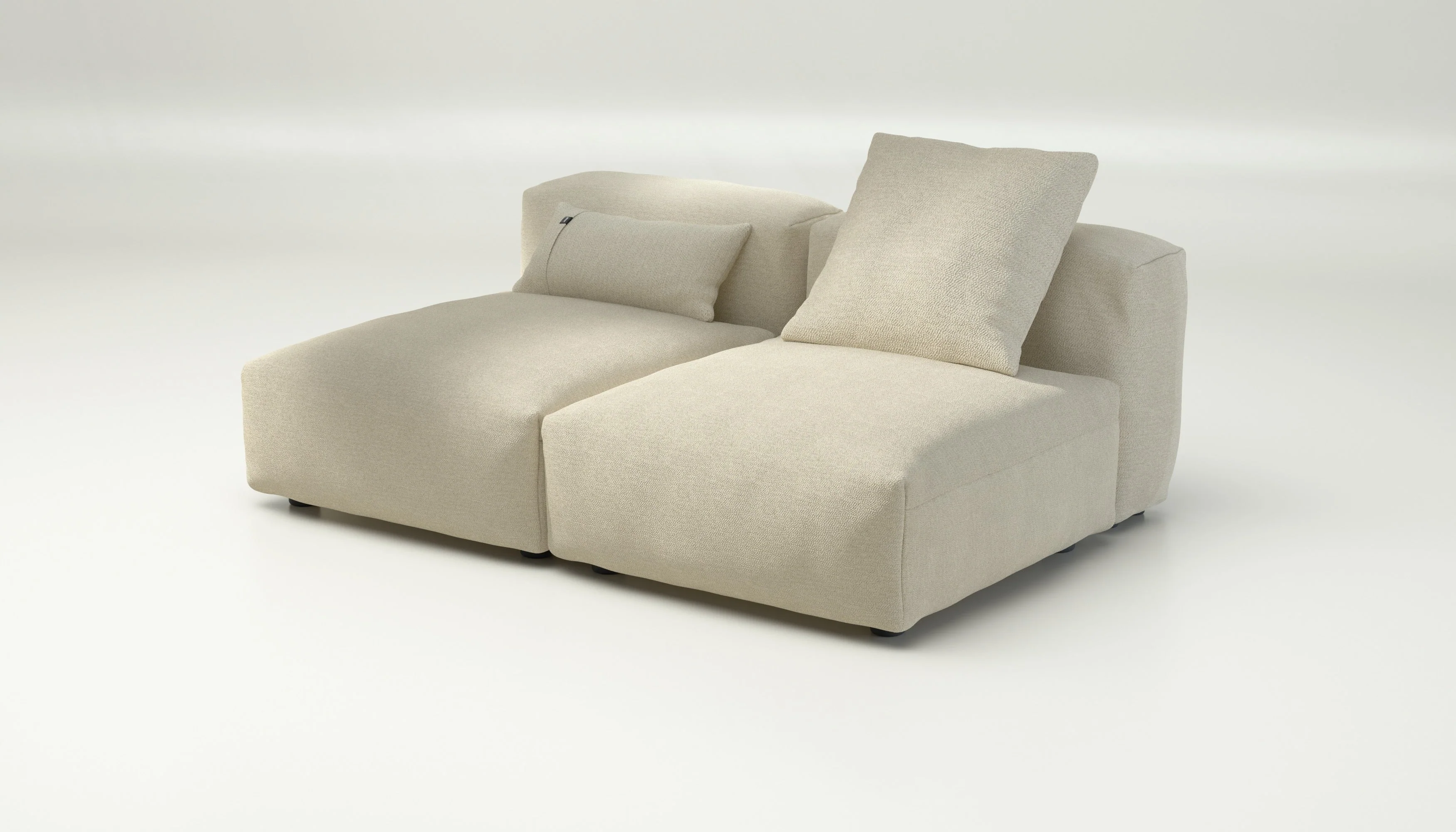 vetsak | Sofa Set 01 Medium - Loop Loop - Duna | Modulares Sofa | 2.5 Sitzer - Image 3