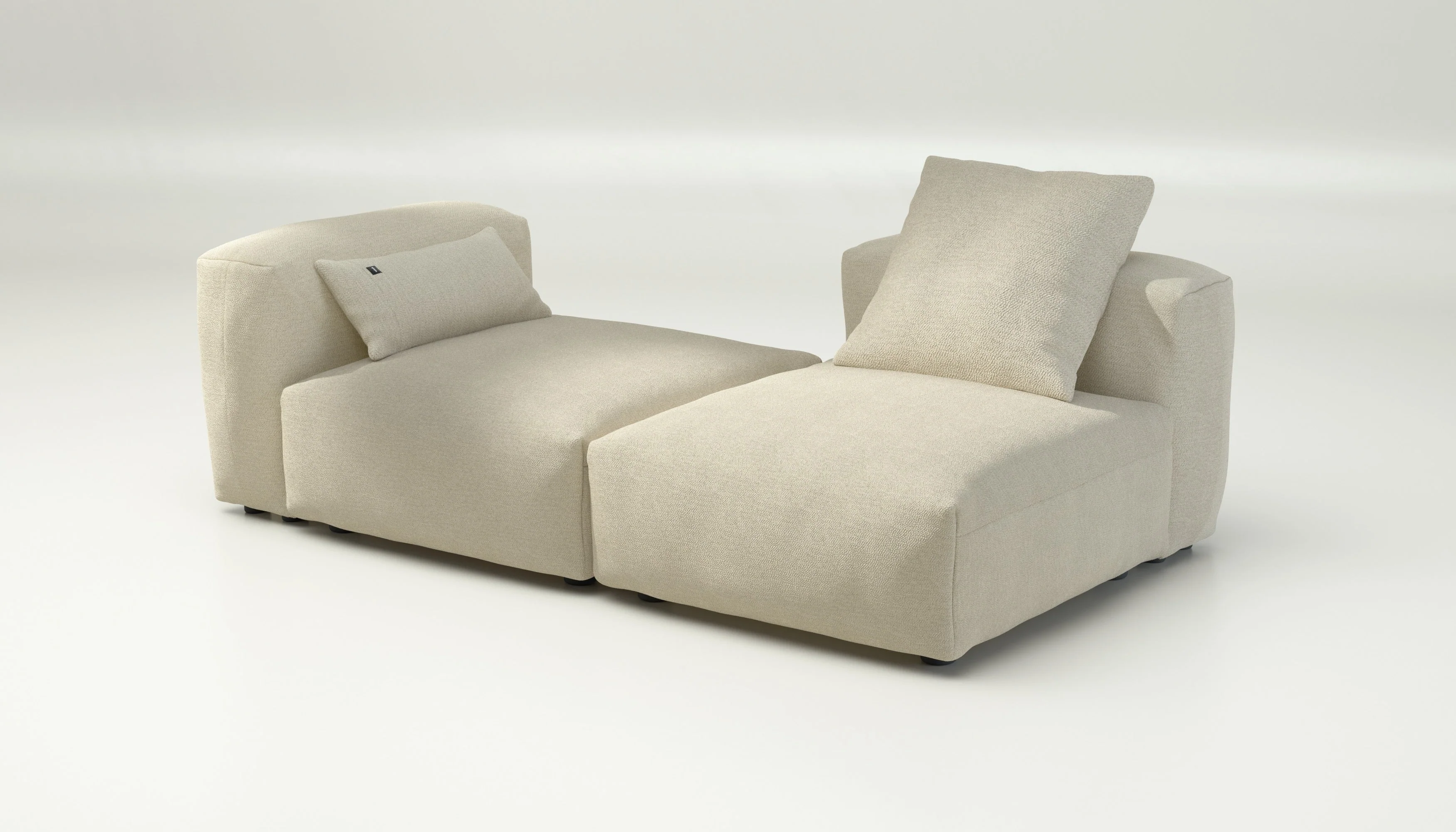 vetsak | Sofa Set 01 Medium - Loop Loop - Duna | Modulares Sofa | 2.5 Sitzer - Image 4
