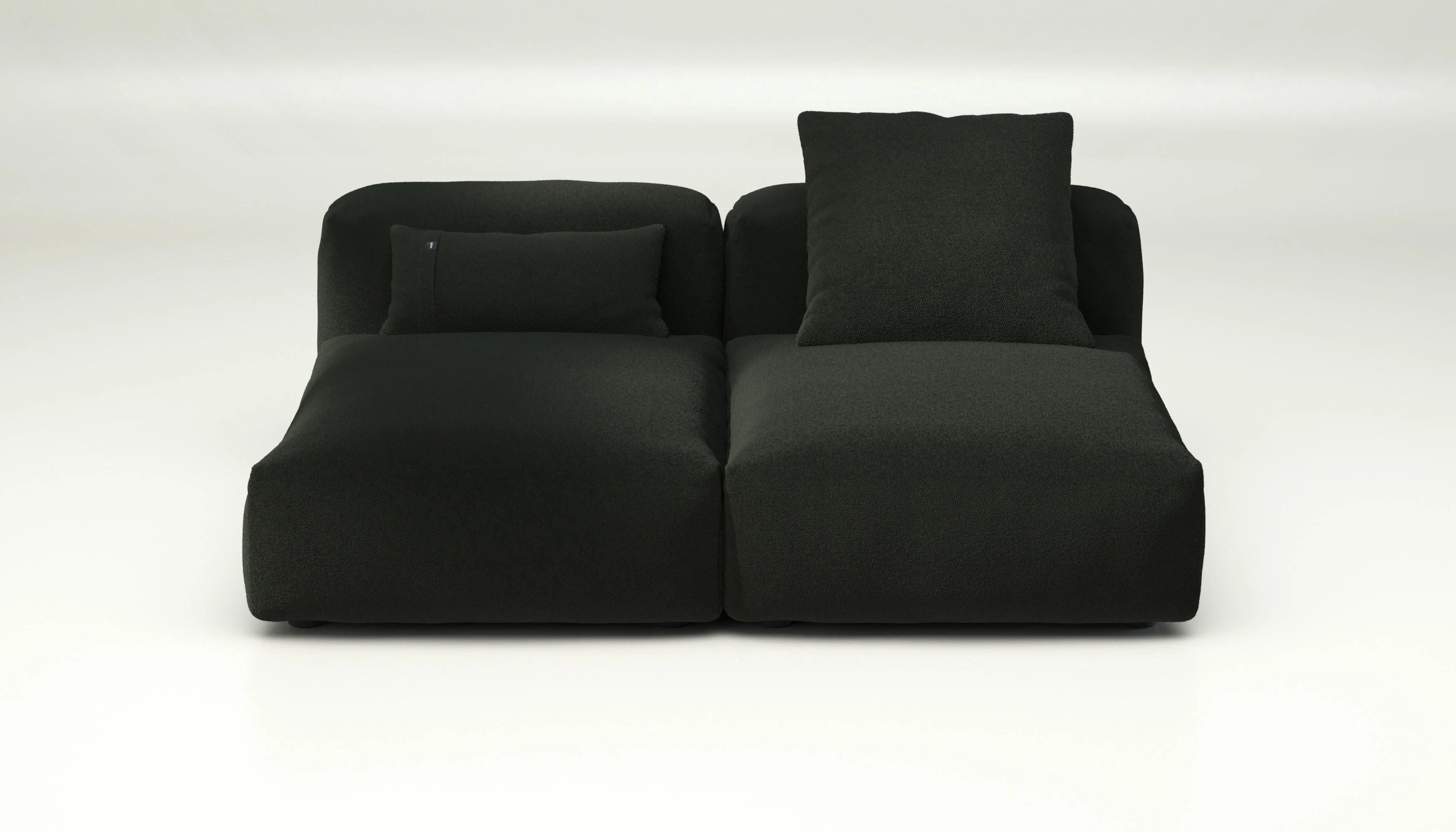 vetsak | Sofa Set 01 Medium - Loop Loop - Mousse | Modulares Sofa | 2.5 Sitzer