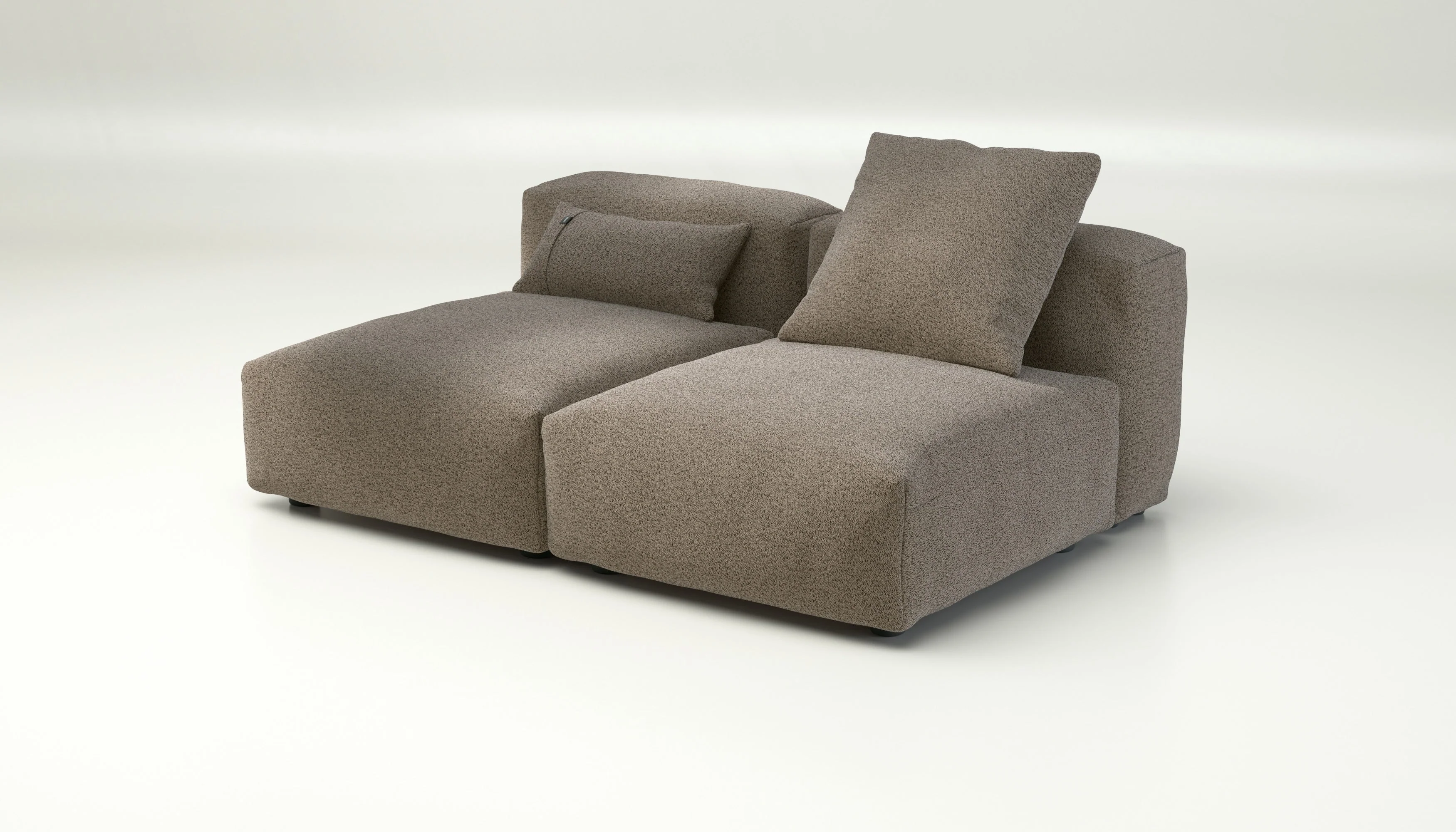 vetsak | Sofa Set 01 Medium - Loop Loop - Taupe | Modulares Sofa | 2.5 Sitzer - Image 3