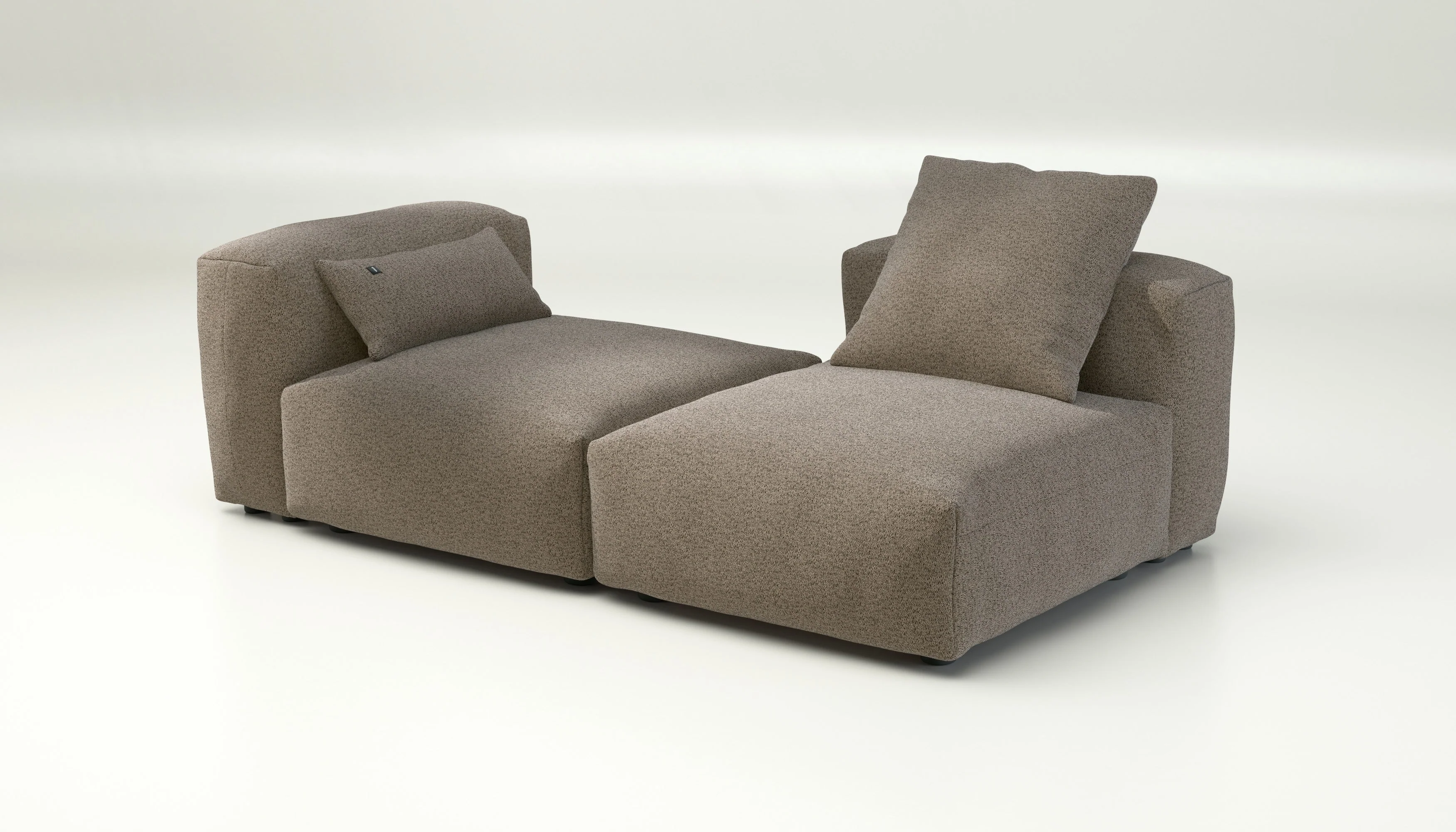 vetsak | Sofa Set 01 Medium - Loop Loop - Taupe | Modulares Sofa | 2.5 Sitzer - Image 4