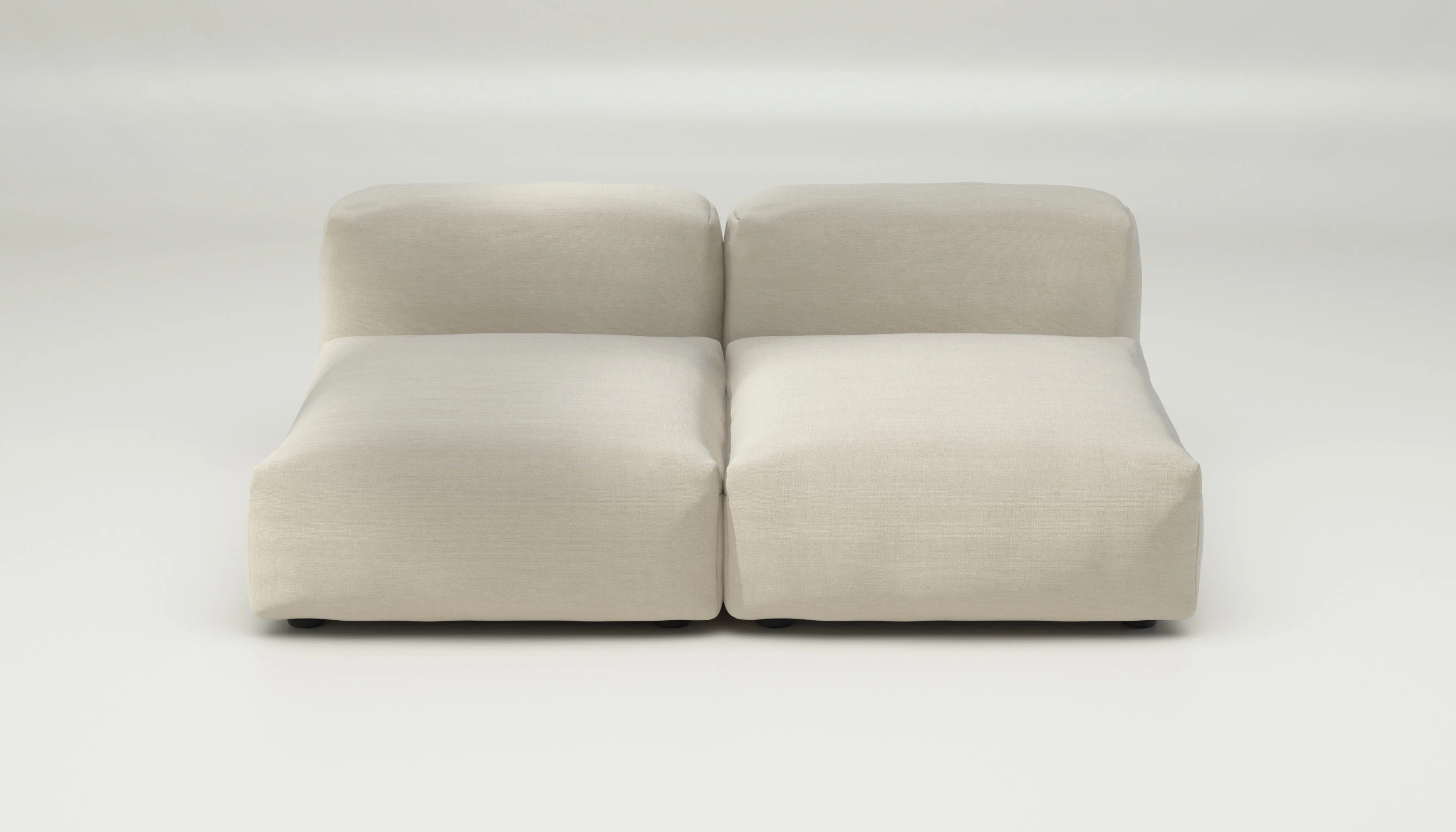 vetsak | Sofa Set 01 Medium - Pique - Beige | Modular Sofa | 2.5 Seater - Image 2