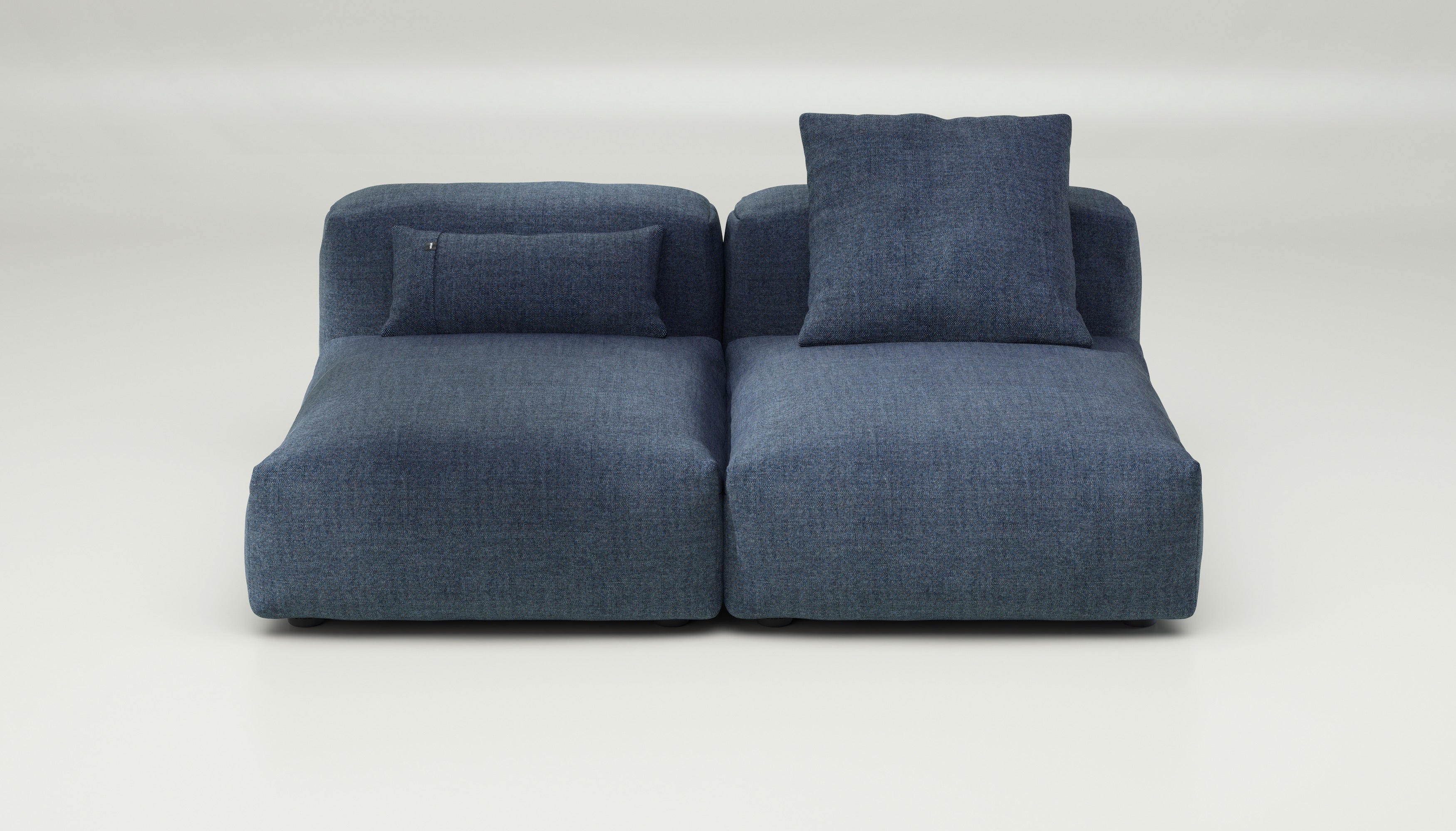 vetsak | Sofa Set 01 Medium - Pique - Dark Blue | Modular Sofa | 2.5 Seater