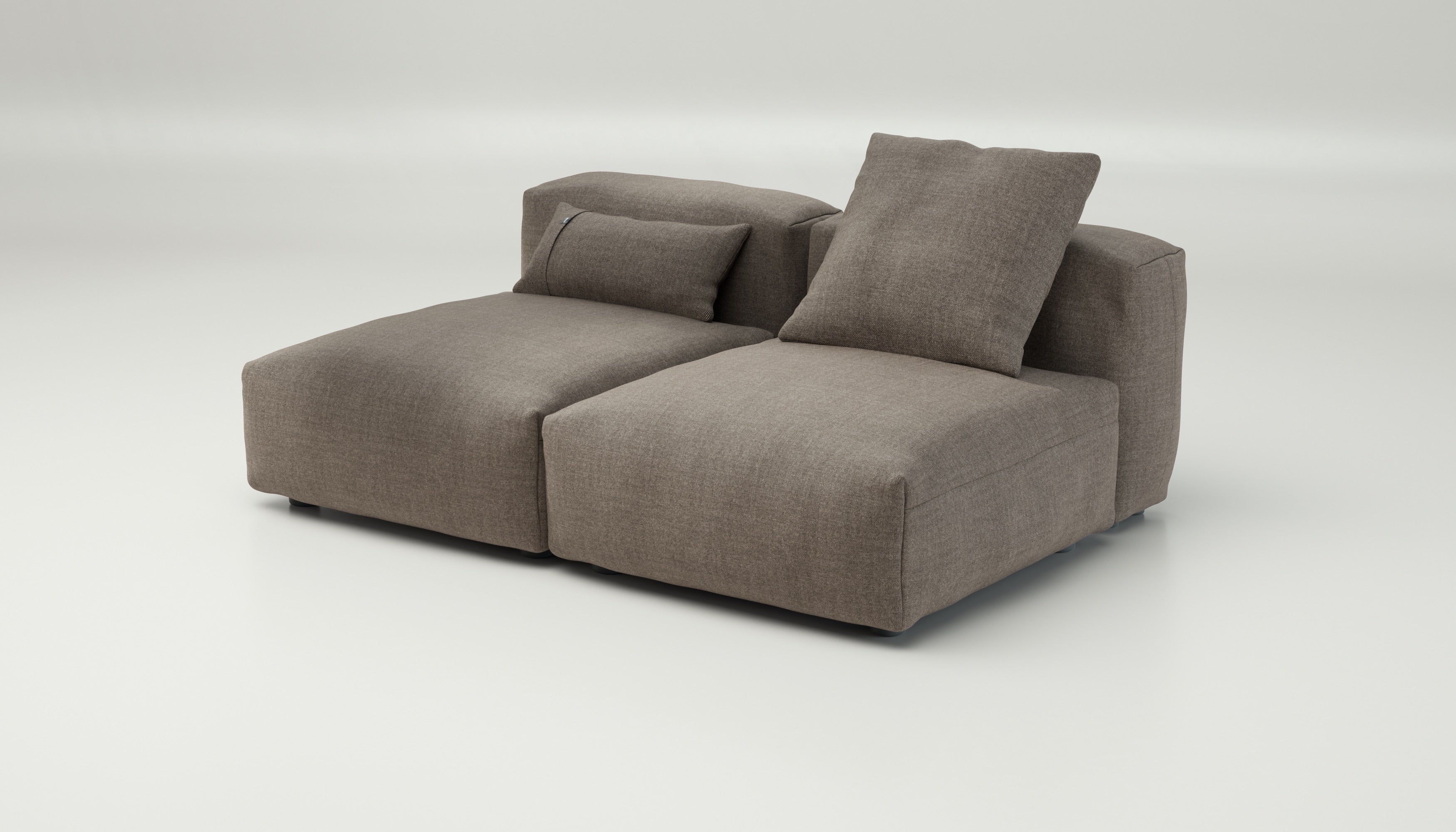 vetsak | Sofa Set 01 Medium - Pique - Stone | Modular Sofa | 2.5 Seater - Image 3