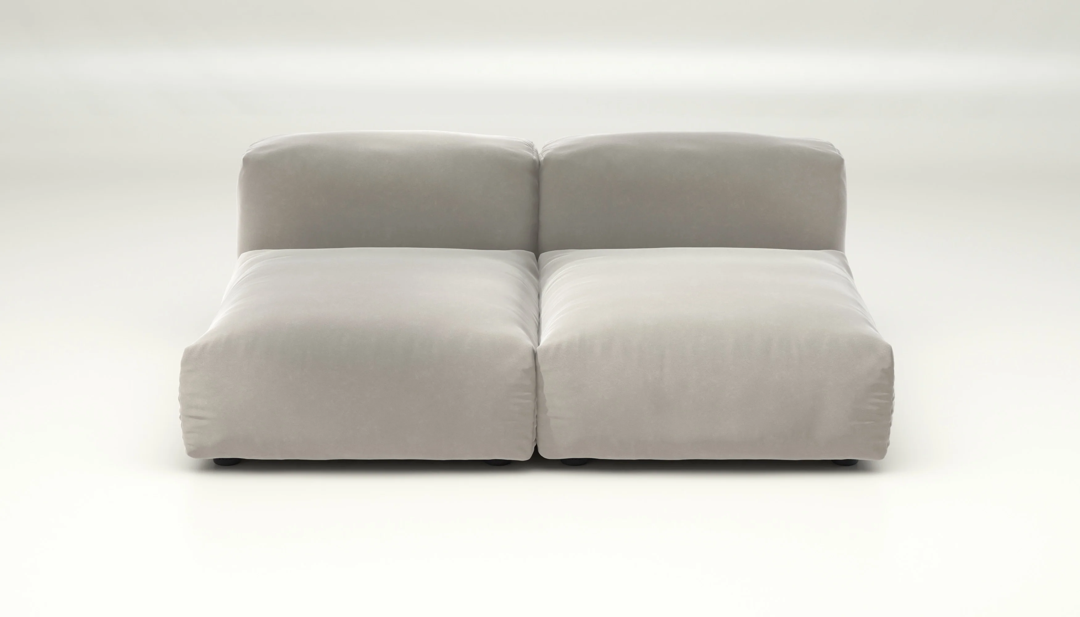 vetsak | Sofa Set 01 Medium - Suave - Clay | Modulares Sofa | 2.5 Sitzer - Image 2