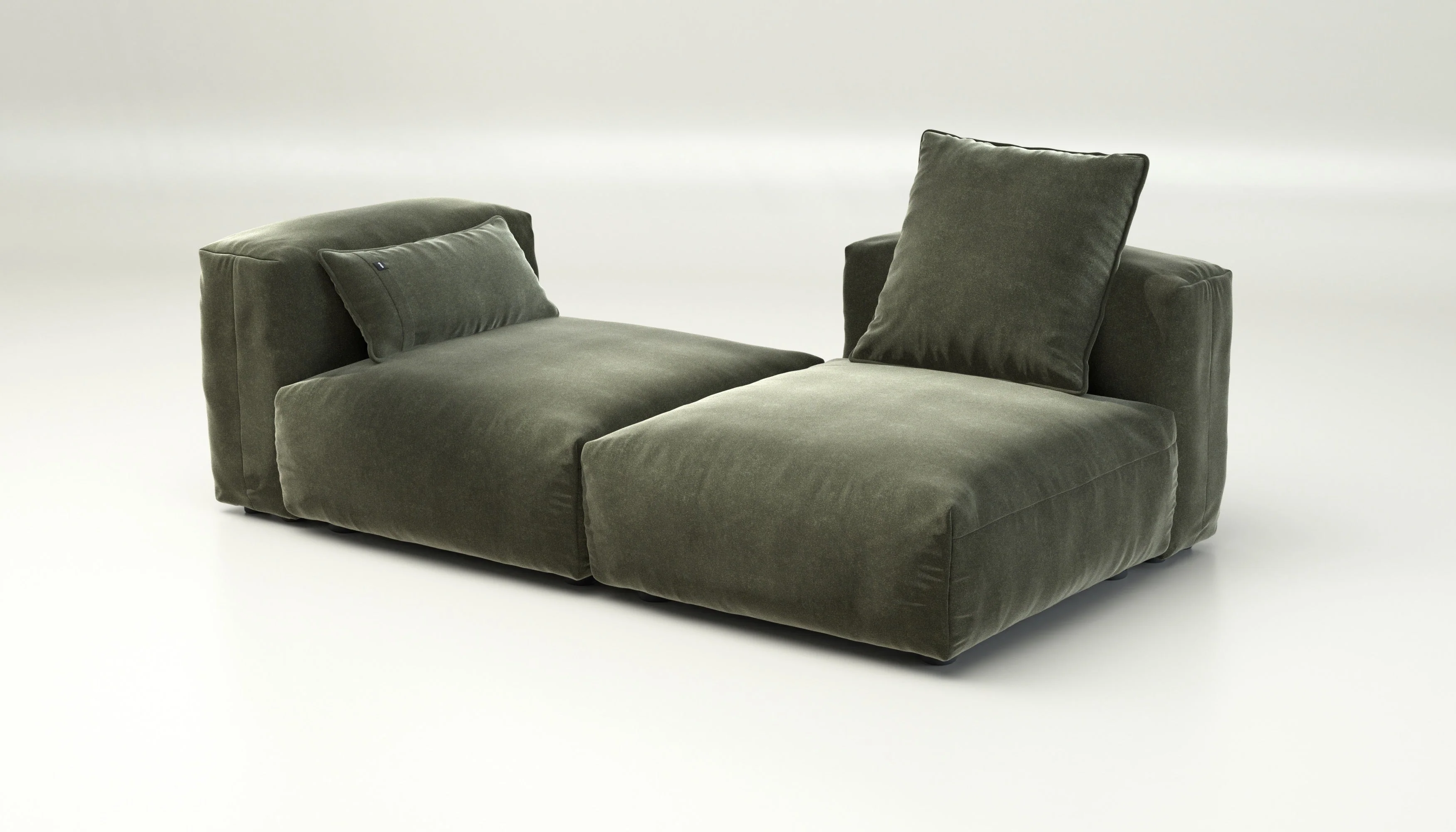vetsak | Sofa Set 01 Medium - Suave - Pine | Modulares Sofa | 2.5 Sitzer - Image 4
