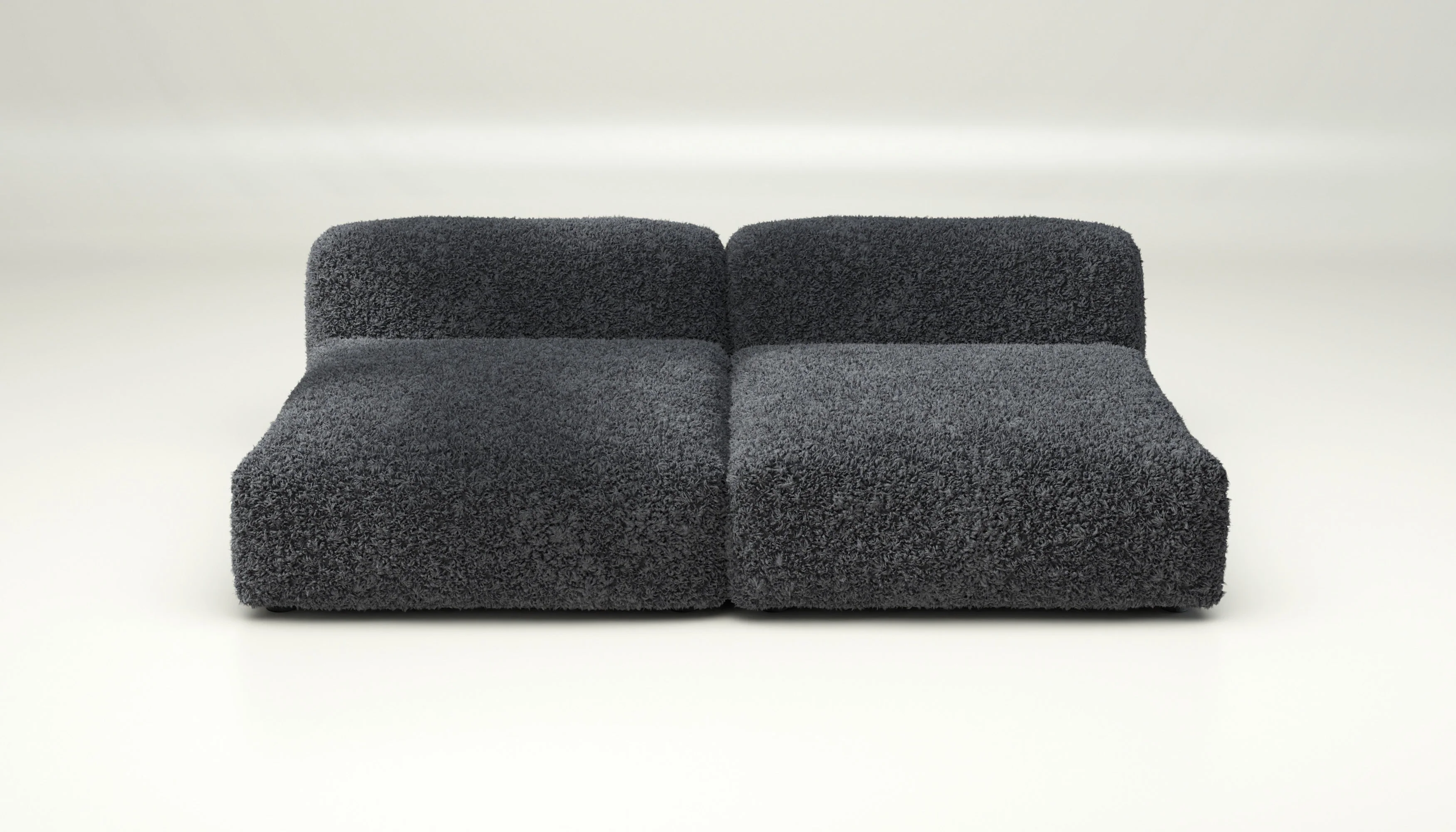 vetsak | Sofa Set 01 XLarge - Doodle - Dark Grey | Modulares Sofa | 3.5 Sitzer - Image 2