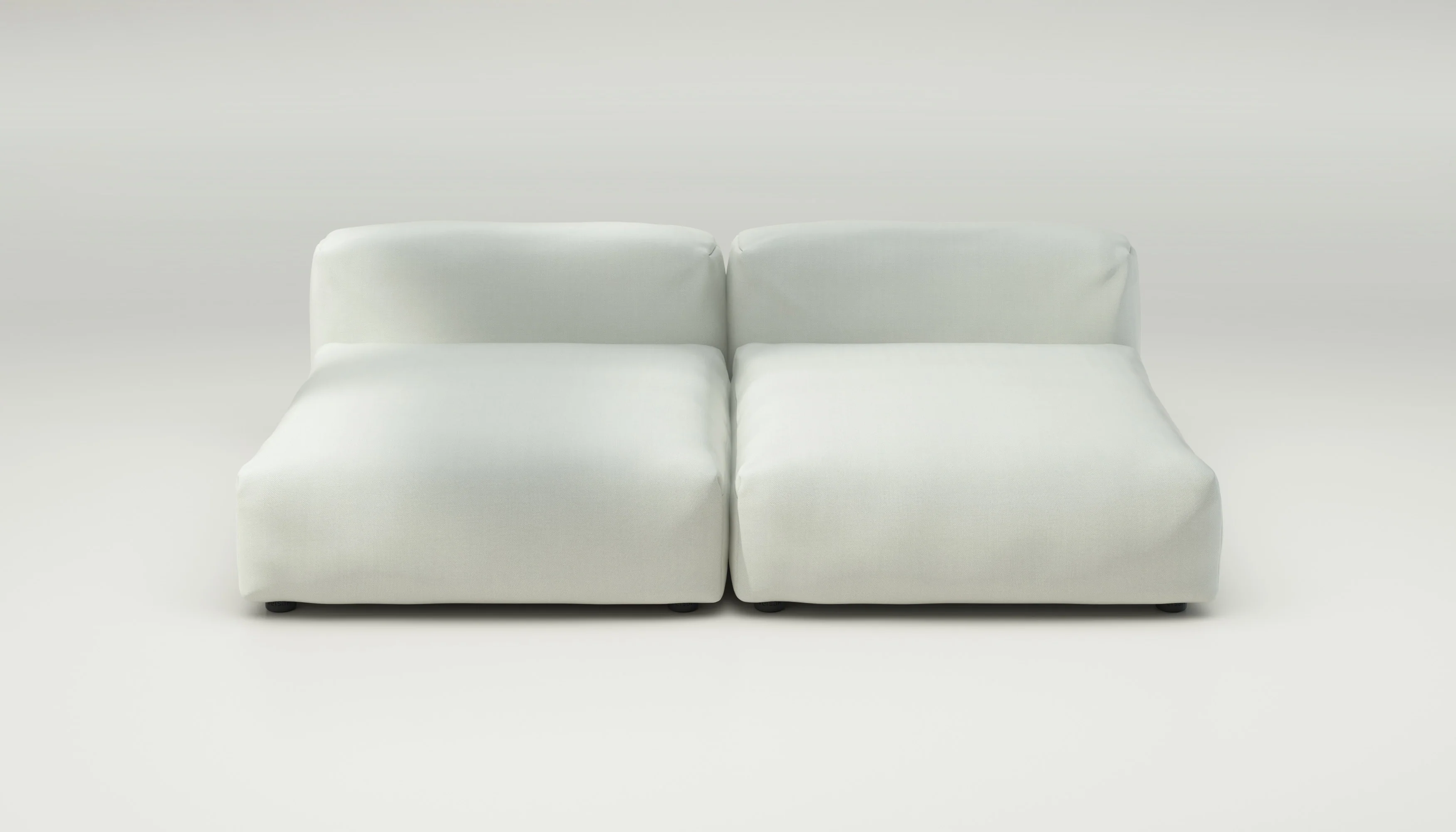 vetsak | Sofa Set 01 XLarge - Herringbone - Creme | Modulares Sofa | 3.5 Sitzer - Image 2