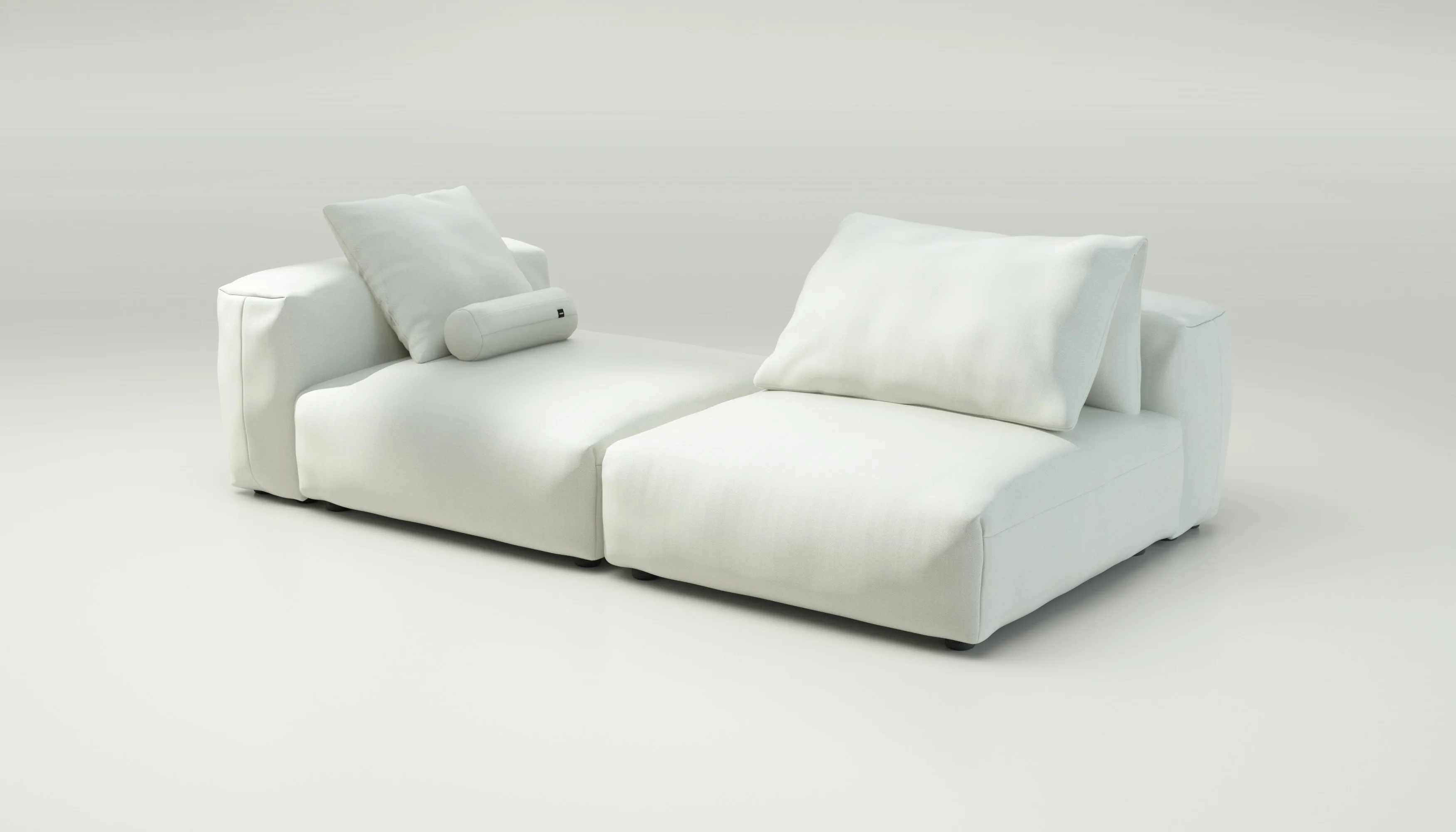 vetsak | Sofa Set 01 XLarge - Herringbone - Creme | Modulares Sofa | 3.5 Sitzer - Image 4