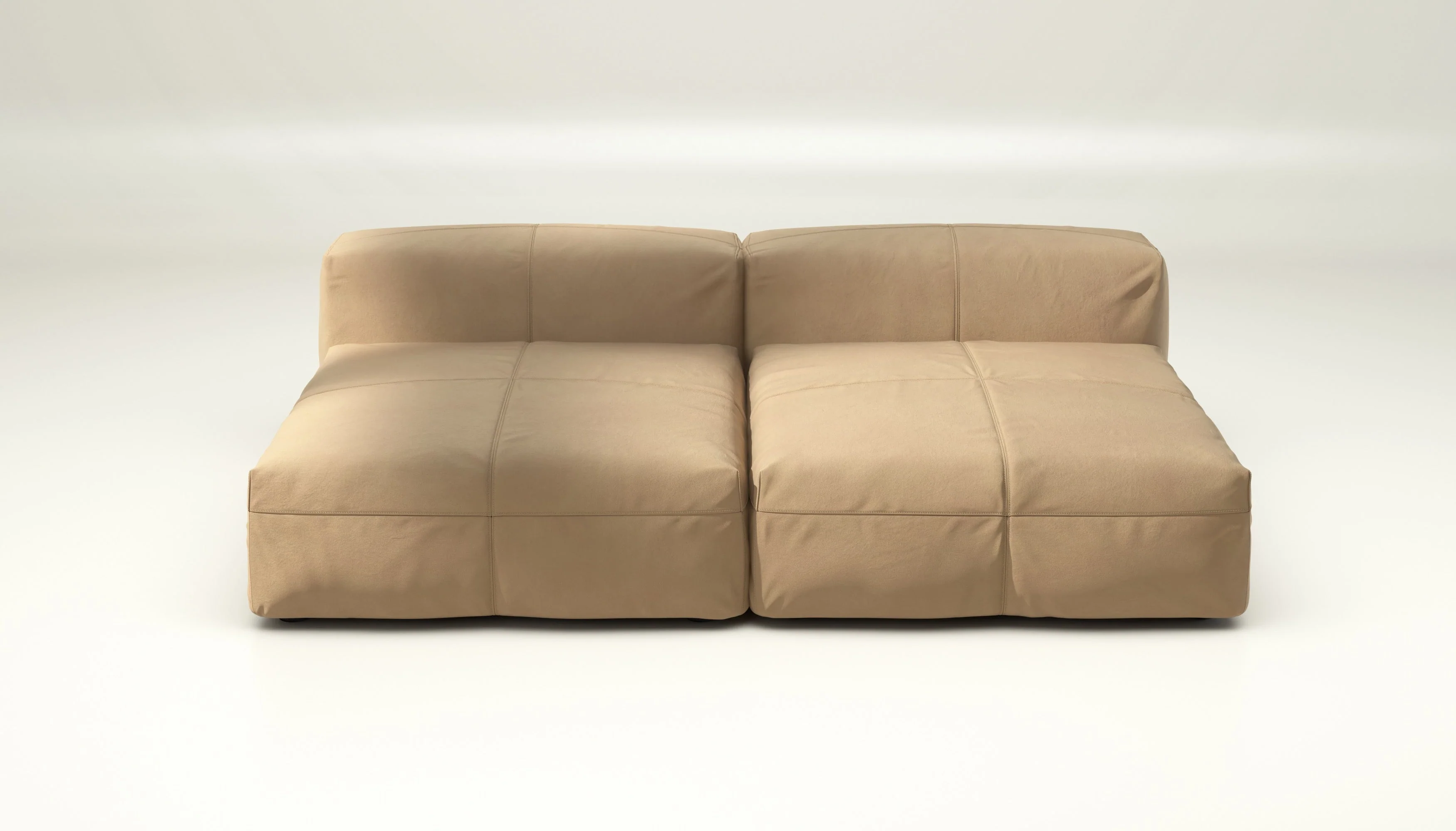 vetsak | Sofa Set 01 XLarge - Leather - Beige | Modulares Sofa | 3.5 Sitzer - Image 2