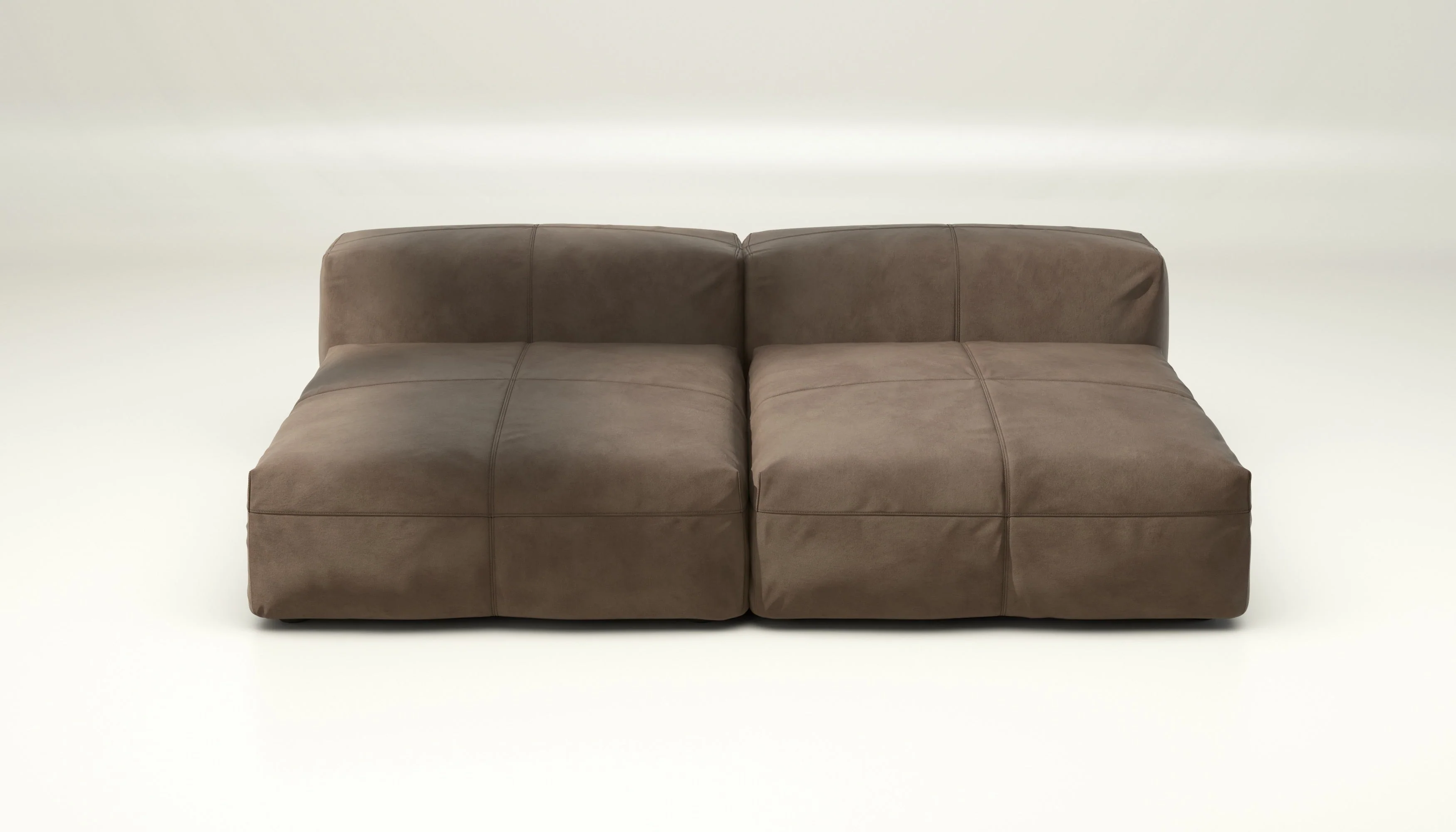 vetsak | Sofa Set 01 XLarge - leather - cacao | Modulares Sofa | 3.5 Sitzer - Image 2